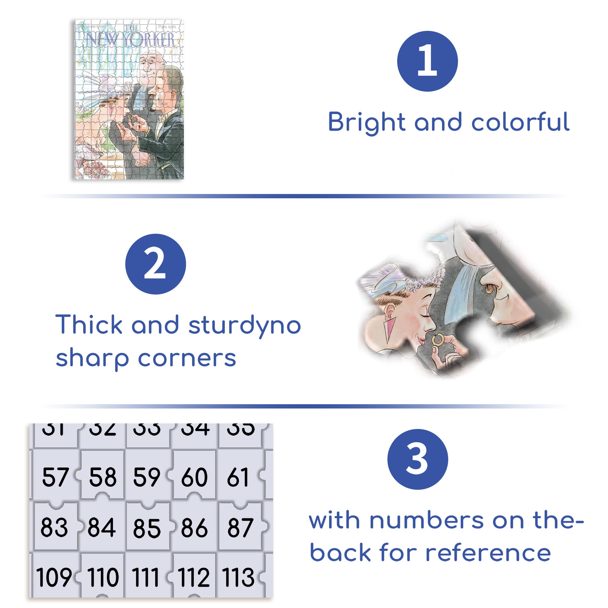 I Do 500pcs/1000pcs Jigsaw Puzzle, Scratch-Resistant, Interactive Family Game & Brain-Boosting DIY Decor, Perfect for Halloween, Christmas & New Year Gifts, Family Puzzle Game