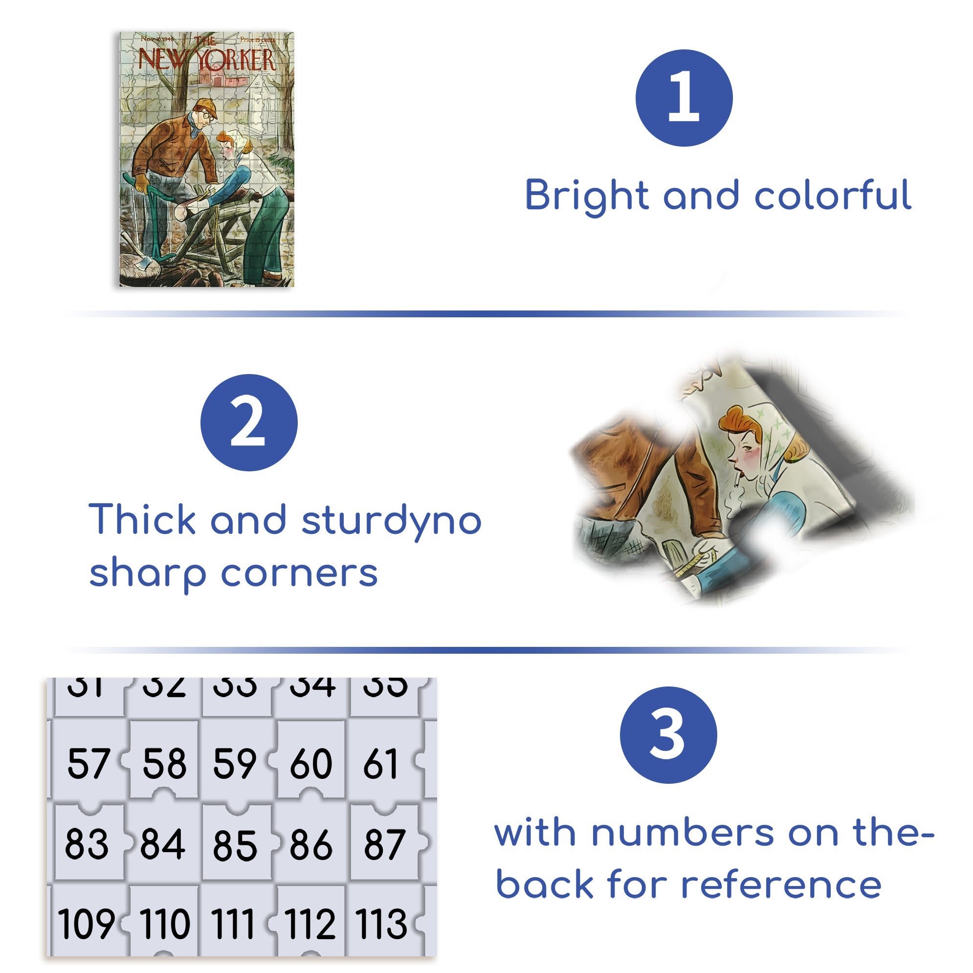 Sawing Wood 500pcs/1000pcs Jigsaw Puzzle, Scratch-Resistant, Interactive Family Game & Brain-Boosting DIY Decor, Perfect for Halloween, Christmas & New Year Gifts, Family Puzzle Game