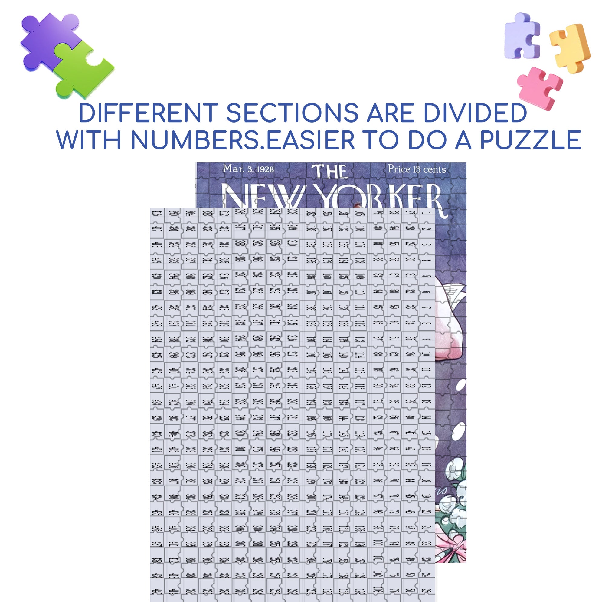 Soprano 500pcs/1000pcs Jigsaw Puzzle, Scratch-Resistant, Interactive Family Game & Brain-Boosting DIY Decor, Perfect for Halloween, Christmas & New Year Gifts, Family Puzzle Game