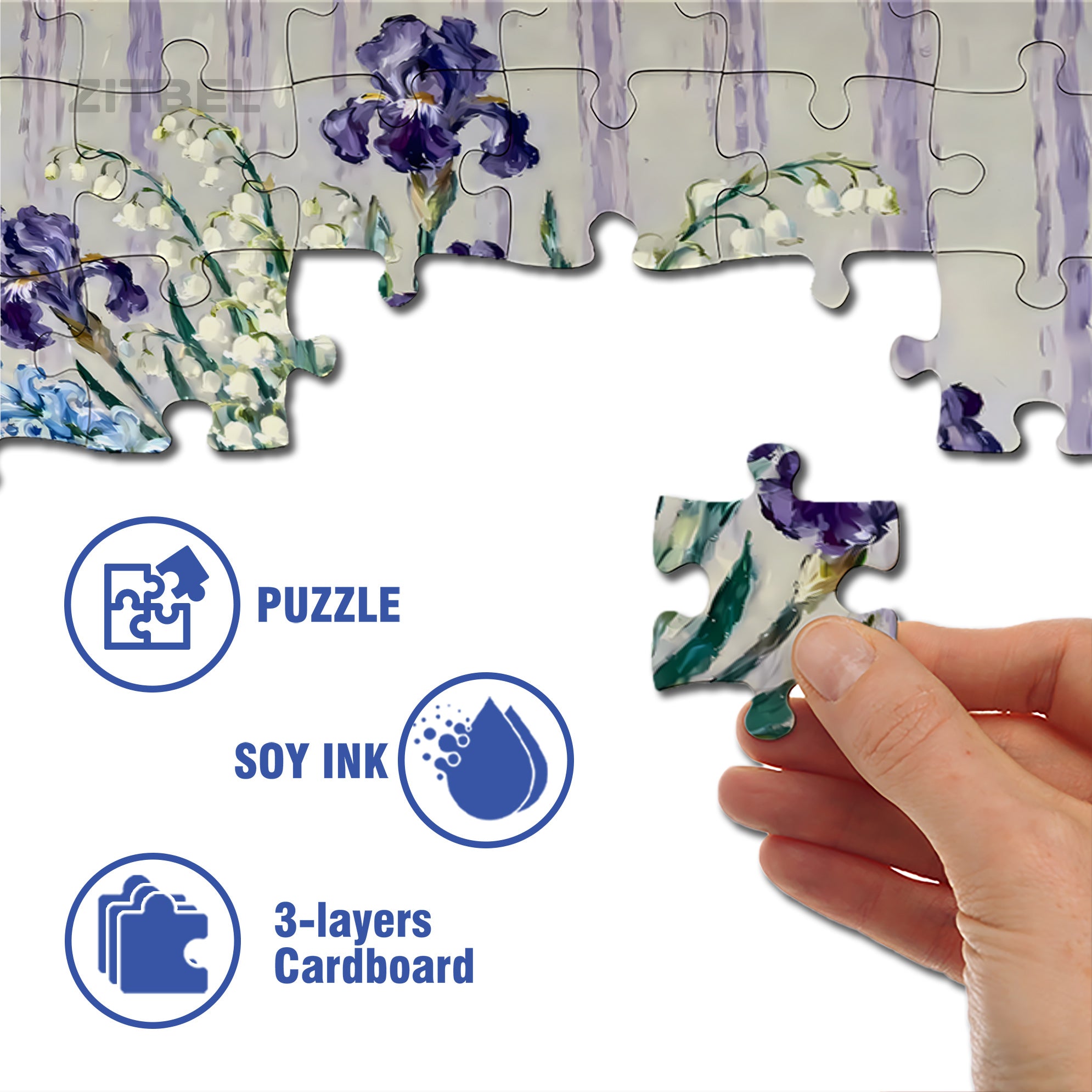 Summer Sketch 2 500pcs/1000pcs Jigsaw Puzzle, Scratch-Resistant, Interactive Family Game & Brain-Boosting DIY Decor, Perfect for Halloween, Christmas & New Year Gifts, Family Puzzle Game