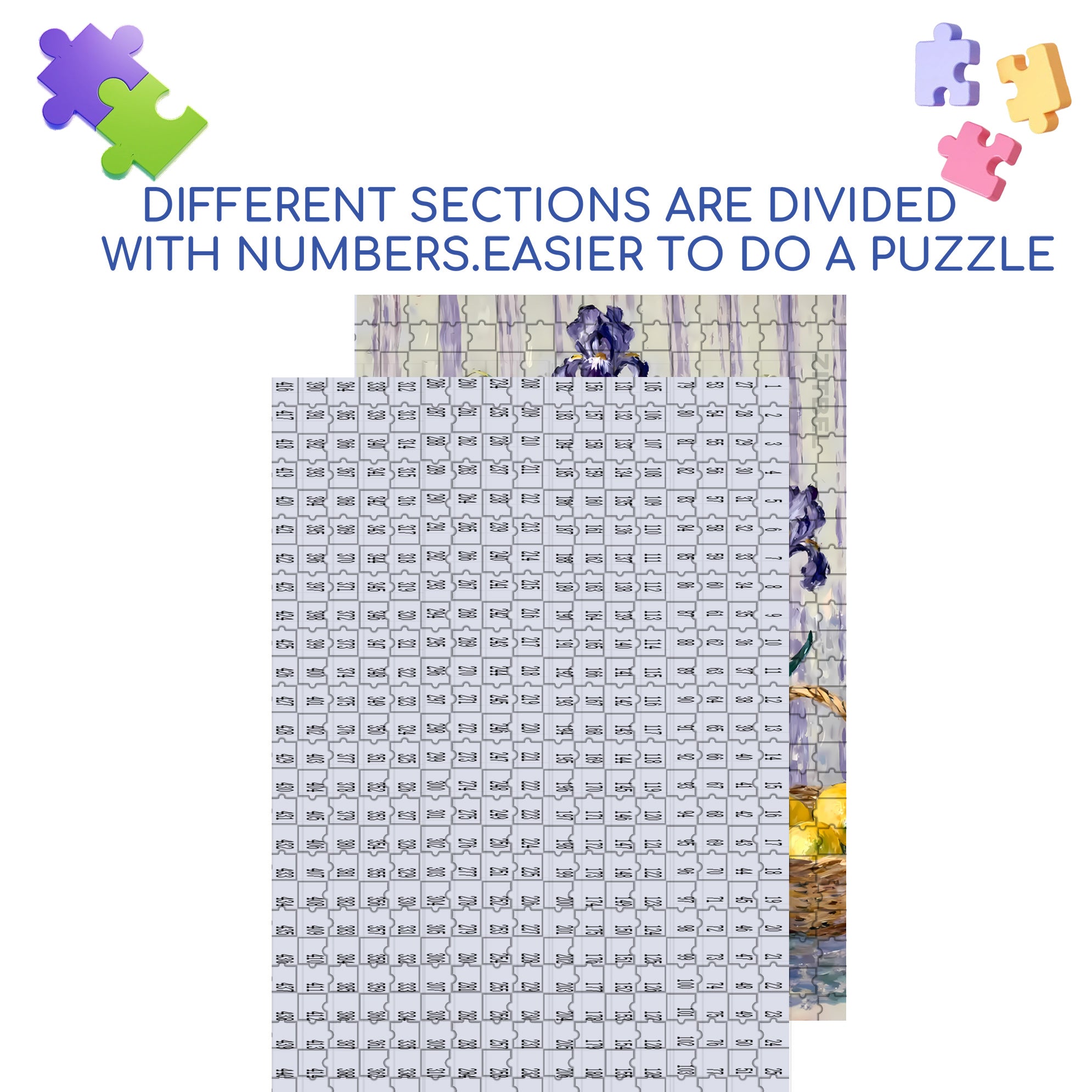 Summer Sketch 2 500pcs/1000pcs Jigsaw Puzzle, Scratch-Resistant, Interactive Family Game & Brain-Boosting DIY Decor, Perfect for Halloween, Christmas & New Year Gifts, Family Puzzle Game
