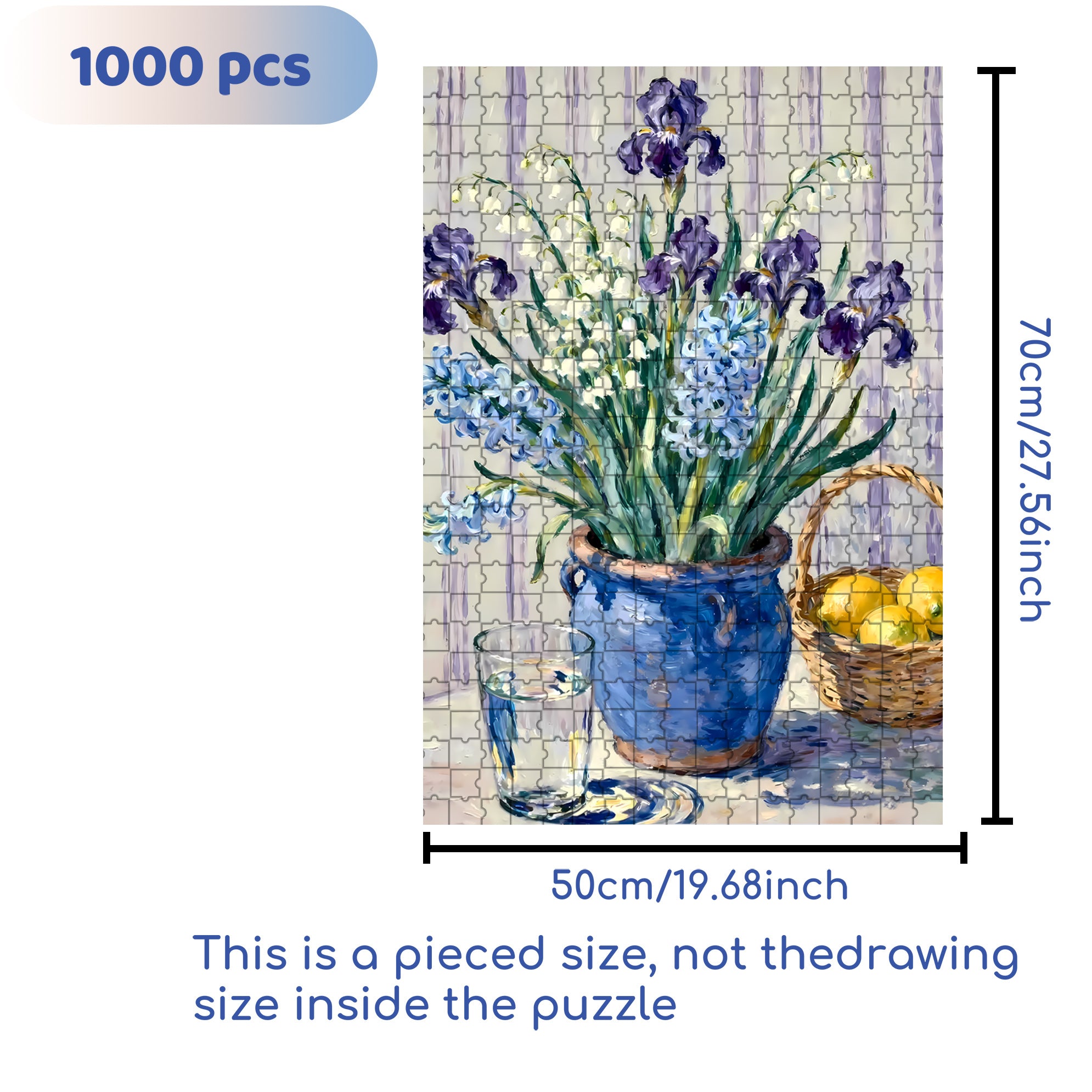 Summer Sketch 2 500pcs/1000pcs Jigsaw Puzzle, Scratch-Resistant, Interactive Family Game & Brain-Boosting DIY Decor, Perfect for Halloween, Christmas & New Year Gifts, Family Puzzle Game