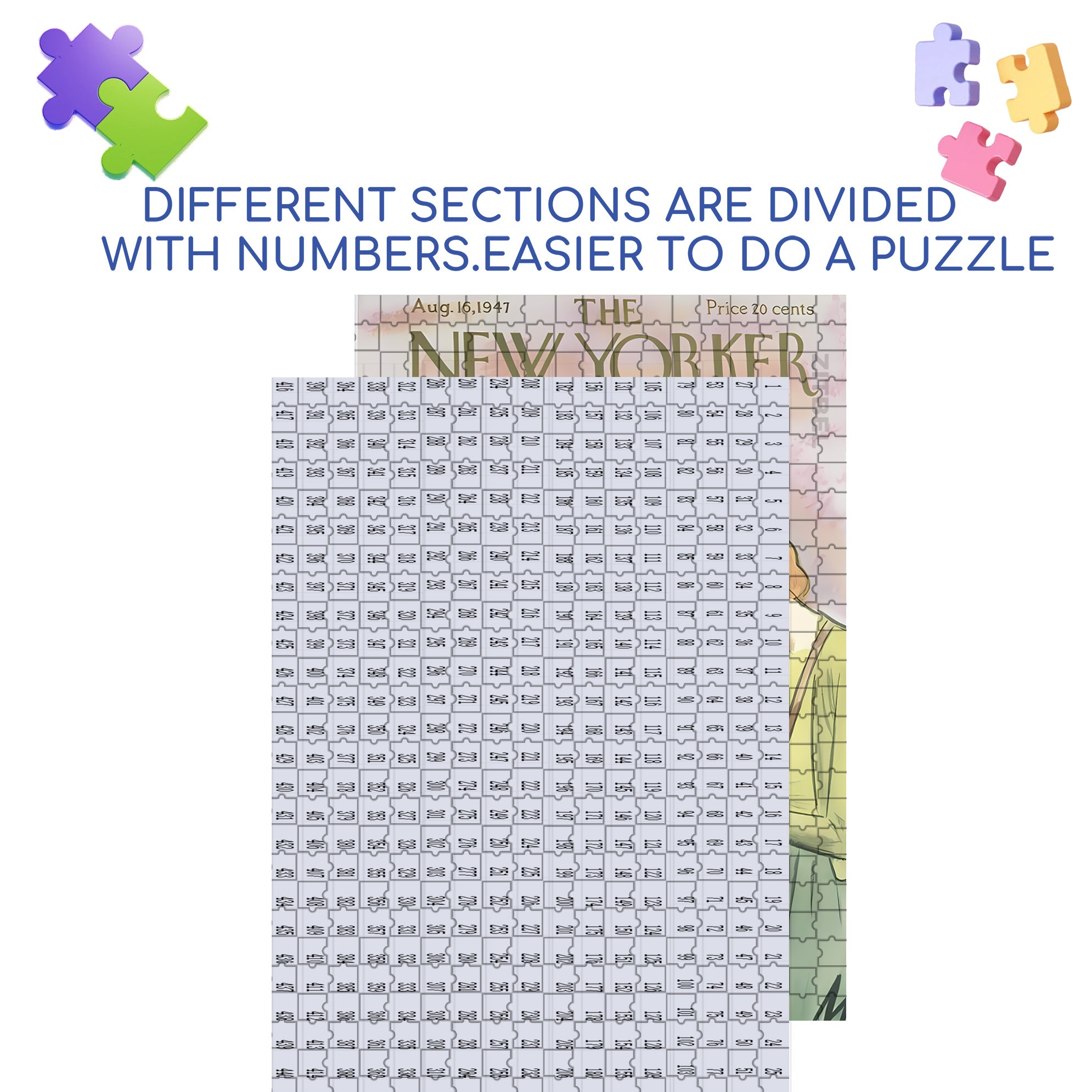 Tourists 500pcs/1000pcs Jigsaw Puzzle, Scratch-Resistant, Interactive Family Game & Brain-Boosting DIY Decor, Perfect for Halloween, Christmas & New Year Gifts, Family Puzzle Game