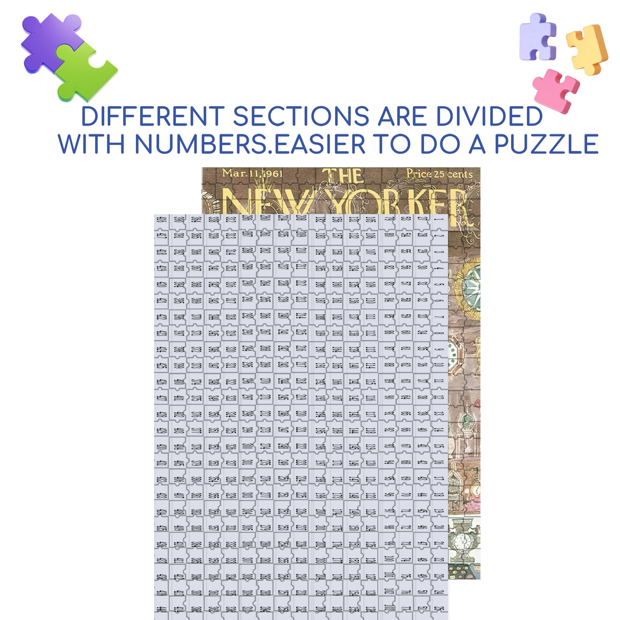 Watch Repair 500pcs/1000pcs Jigsaw Puzzle, Scratch-Resistant, Interactive Family Game & Brain-Boosting DIY Decor, Perfect for Halloween, Christmas & New Year Gifts, Family Puzzle Game