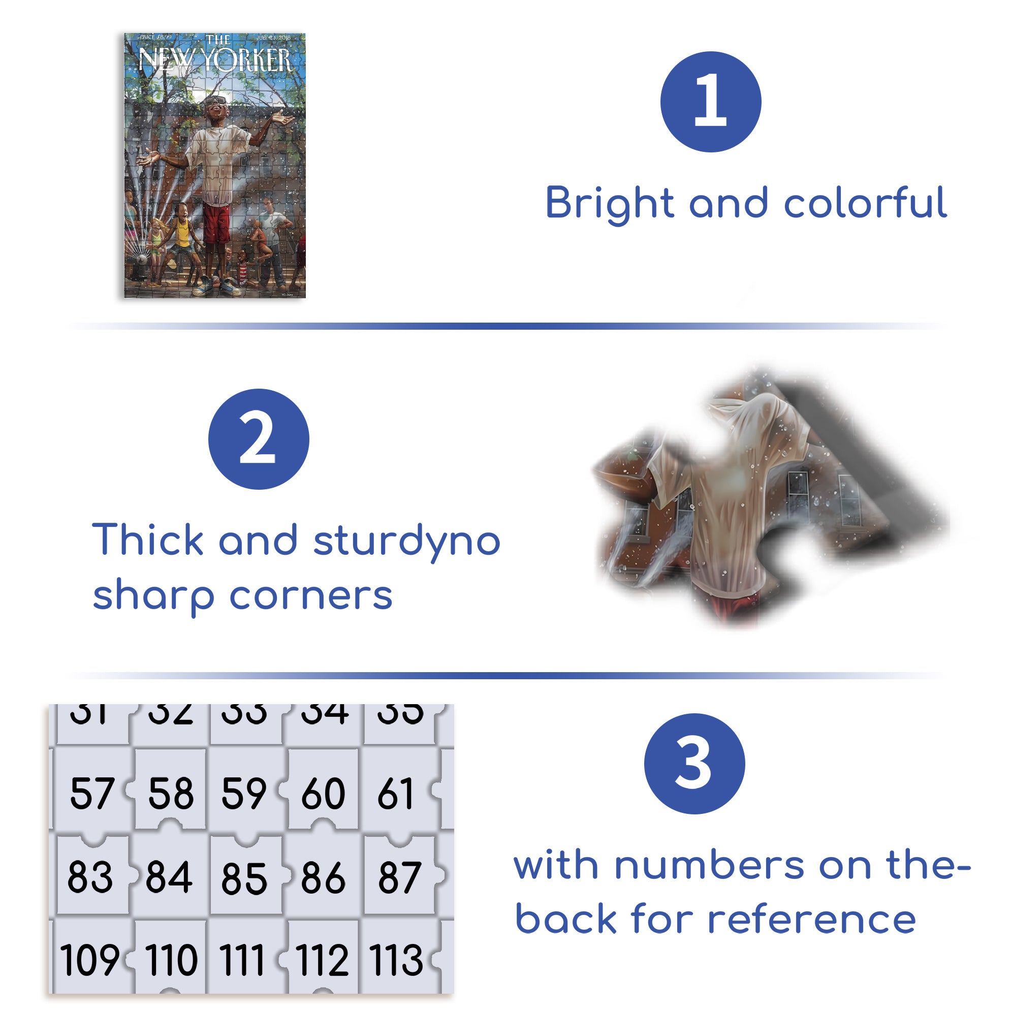 Water Fight 500pcs/1000pcs Jigsaw Puzzle, Scratch-Resistant, Interactive Family Game & Brain-Boosting DIY Decor, Perfect for Halloween, Christmas & New Year Gifts, Family Puzzle Game