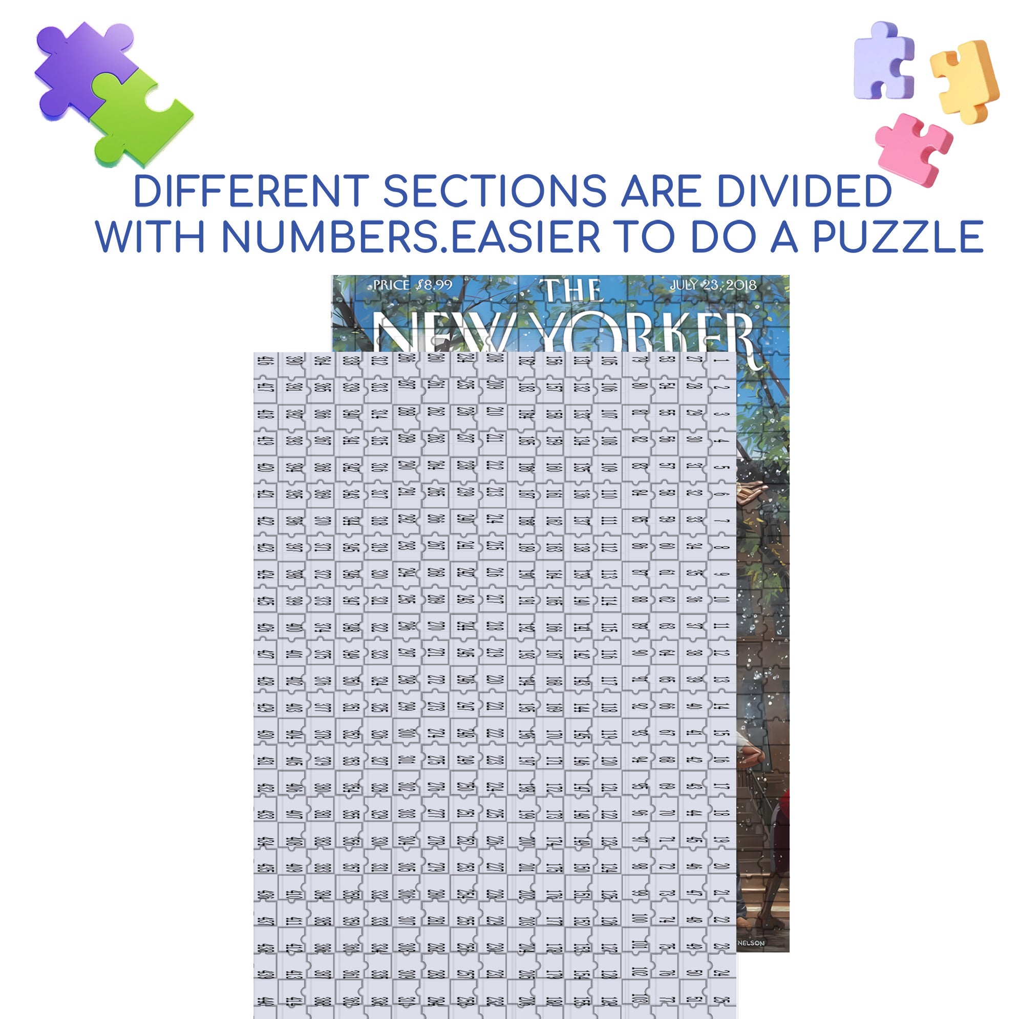 Water Fight 500pcs/1000pcs Jigsaw Puzzle, Scratch-Resistant, Interactive Family Game & Brain-Boosting DIY Decor, Perfect for Halloween, Christmas & New Year Gifts, Family Puzzle Game