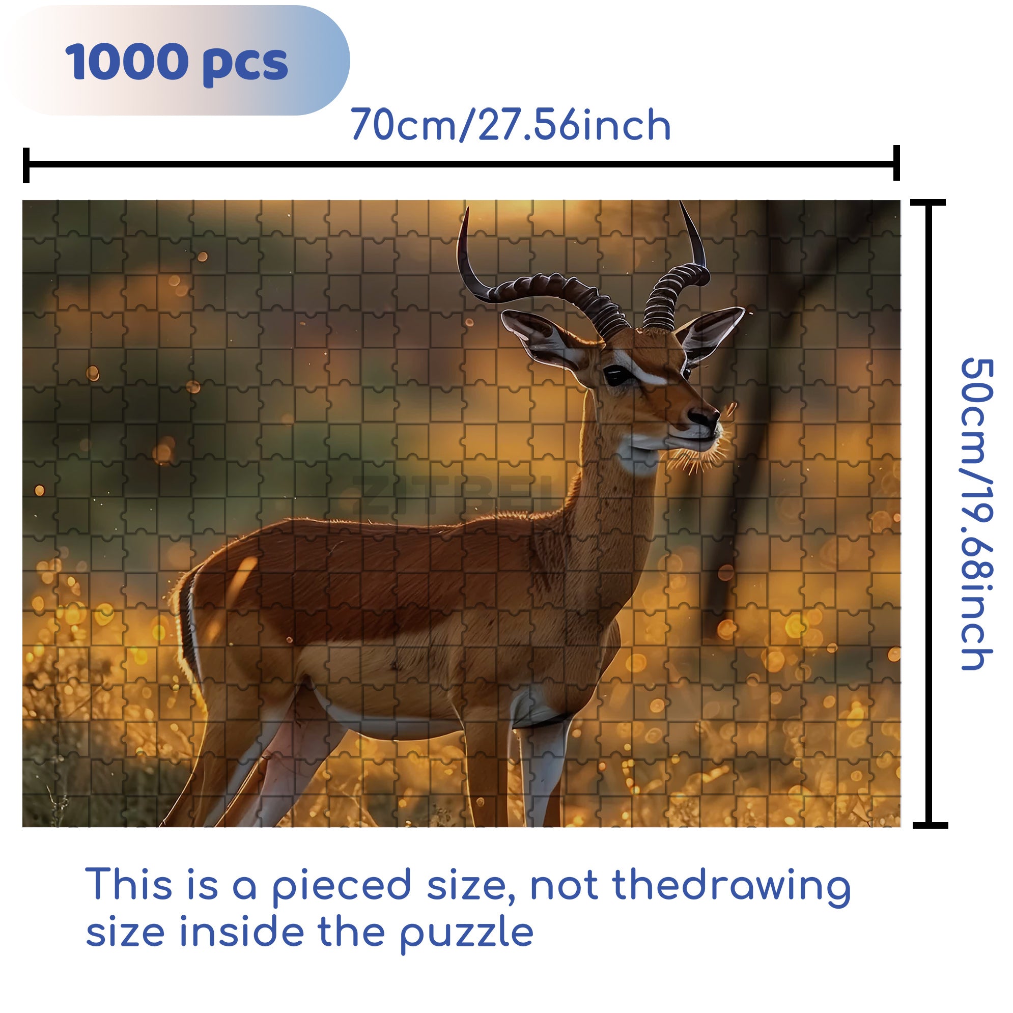 Adjust Position 500pcs/1000pcs Jigsaw Puzzle, Scratch-Resistant, Interactive Family Game & Brain-Boosting DIY Decor, Perfect for Halloween, Christmas & New Year Gifts, Family Puzzle Game