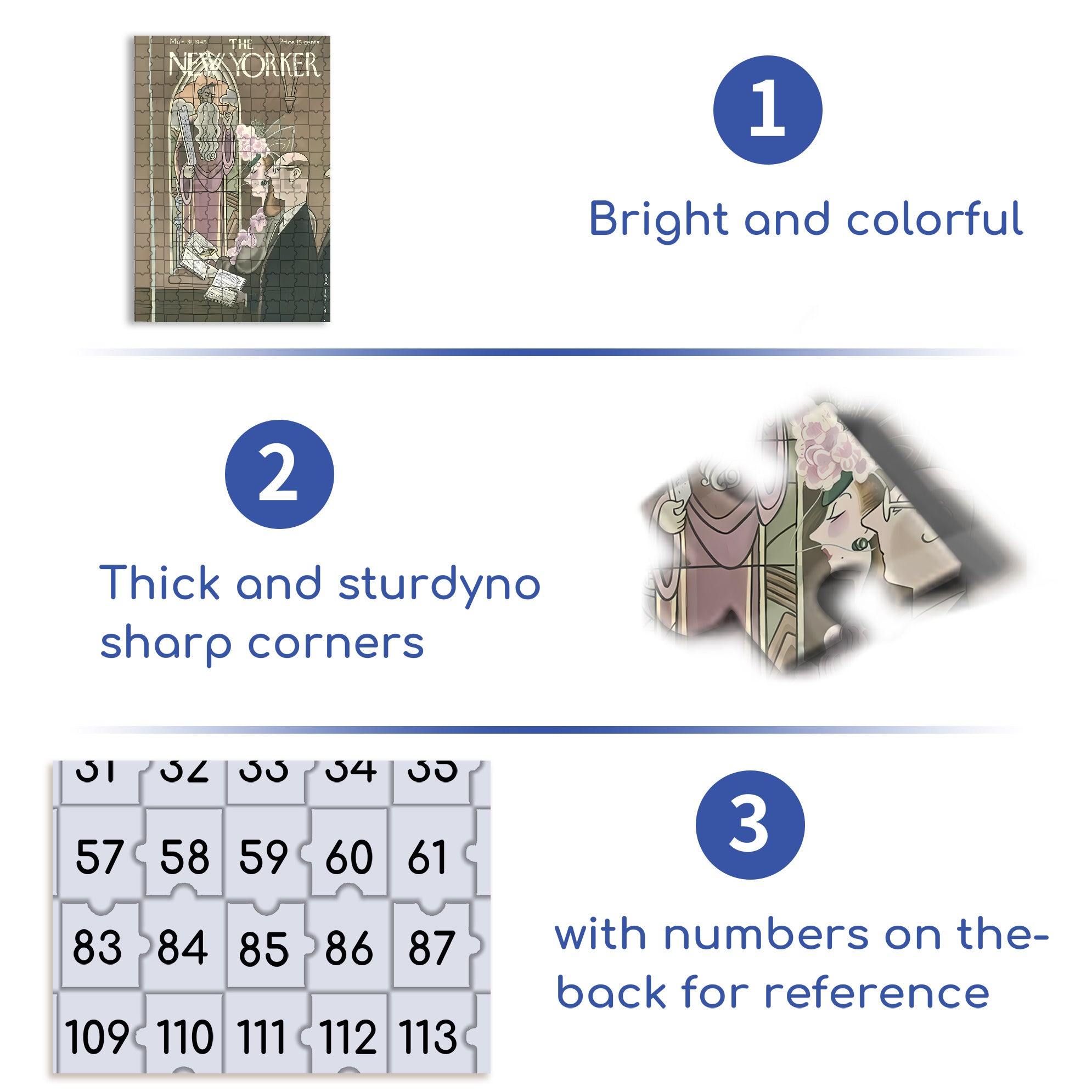 August 500pcs/1000pcs Jigsaw Puzzle, Scratch-Resistant, Interactive Family Game & Brain-Boosting DIY Decor, Perfect for Halloween, Christmas & New Year Gifts, Family Puzzle Game