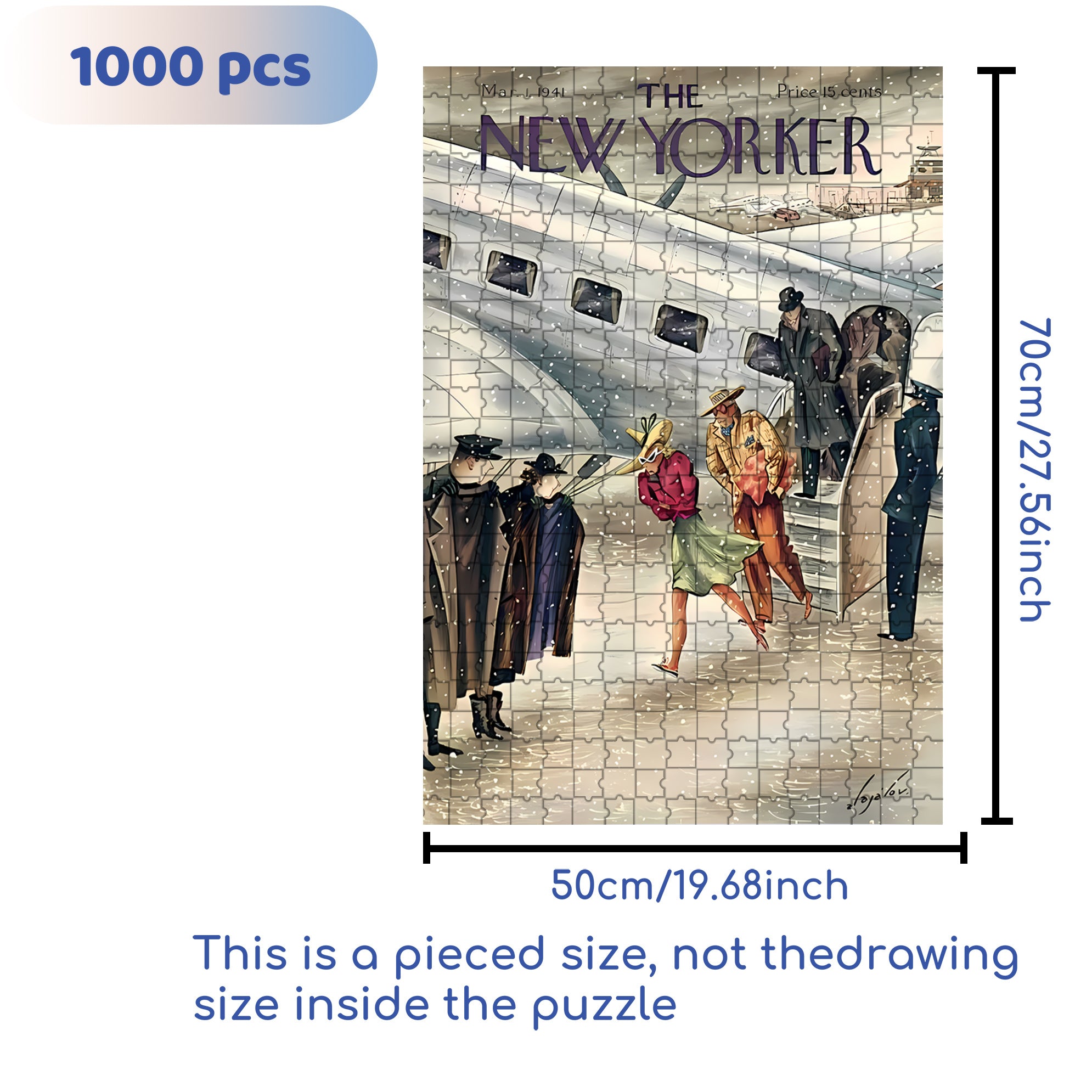 Birds On A Winter Night 500pcs/1000pcs Jigsaw Puzzle, Scratch-Resistant, Interactive Family Game & Brain-Boosting DIY Decor, Perfect for Halloween, Christmas & New Year Gifts, Family Puzzle Game