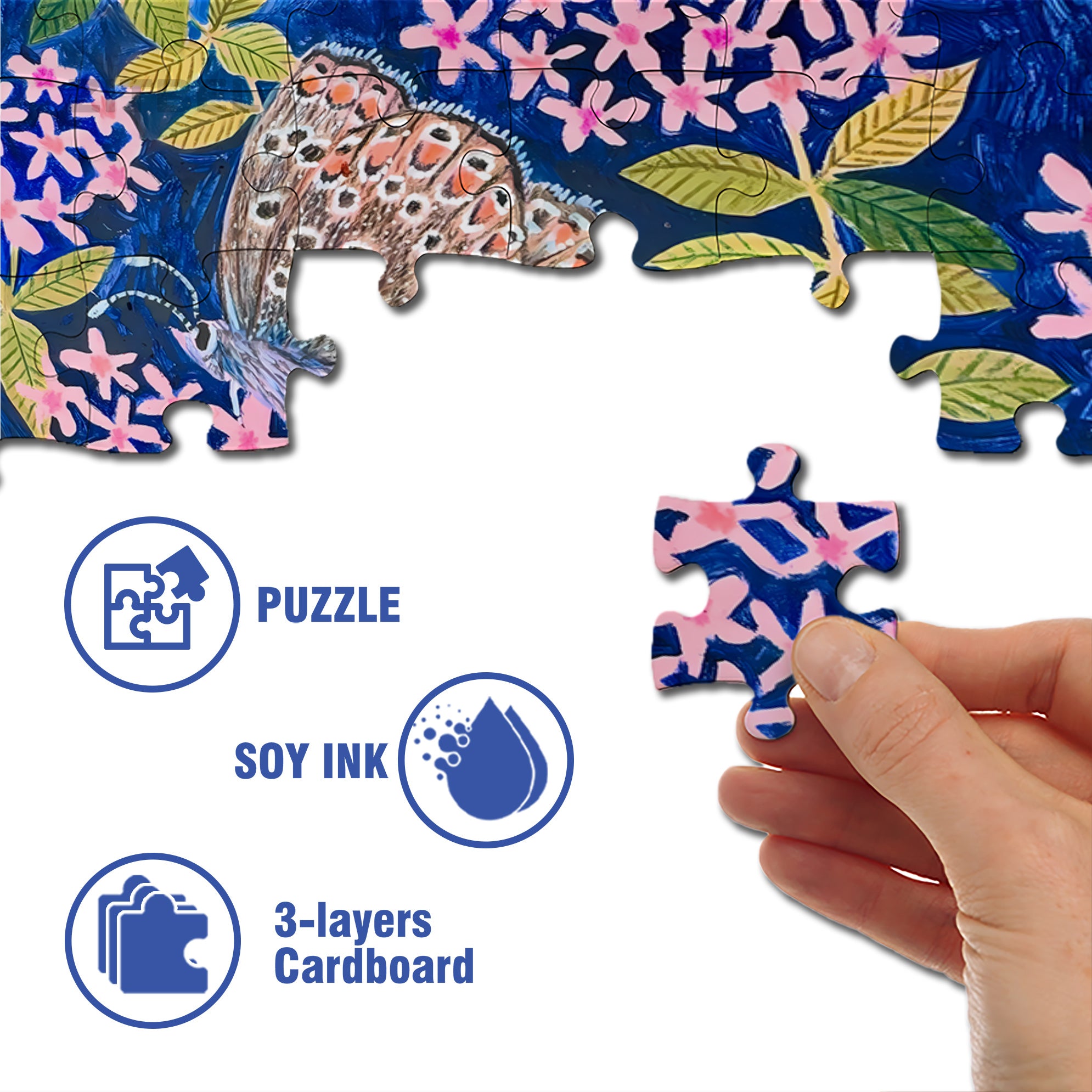 Blizzard 500pcs/1000pcs Jigsaw Puzzle, Scratch-Resistant, Interactive Family Game & Brain-Boosting DIY Decor, Perfect for Halloween, Christmas & New Year Gifts, Family Puzzle Game