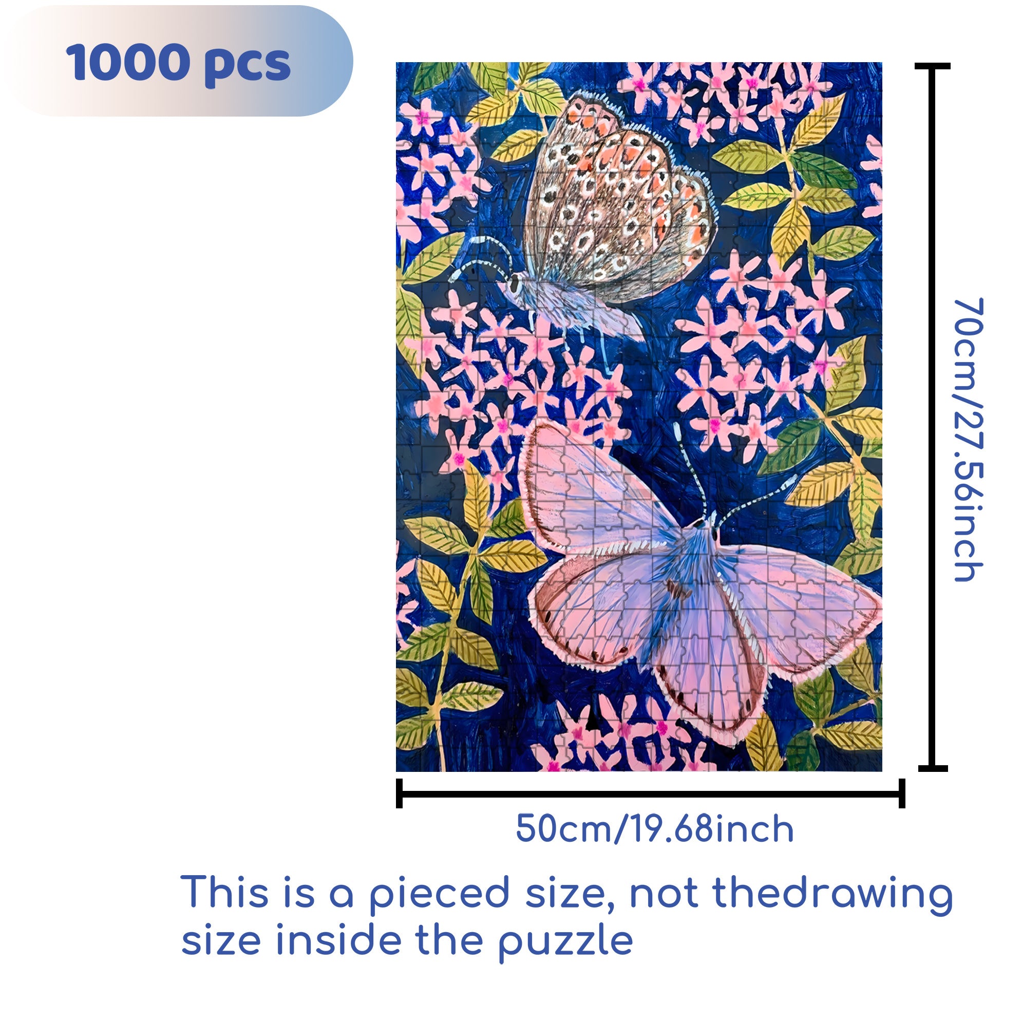 Blizzard 500pcs/1000pcs Jigsaw Puzzle, Scratch-Resistant, Interactive Family Game & Brain-Boosting DIY Decor, Perfect for Halloween, Christmas & New Year Gifts, Family Puzzle Game