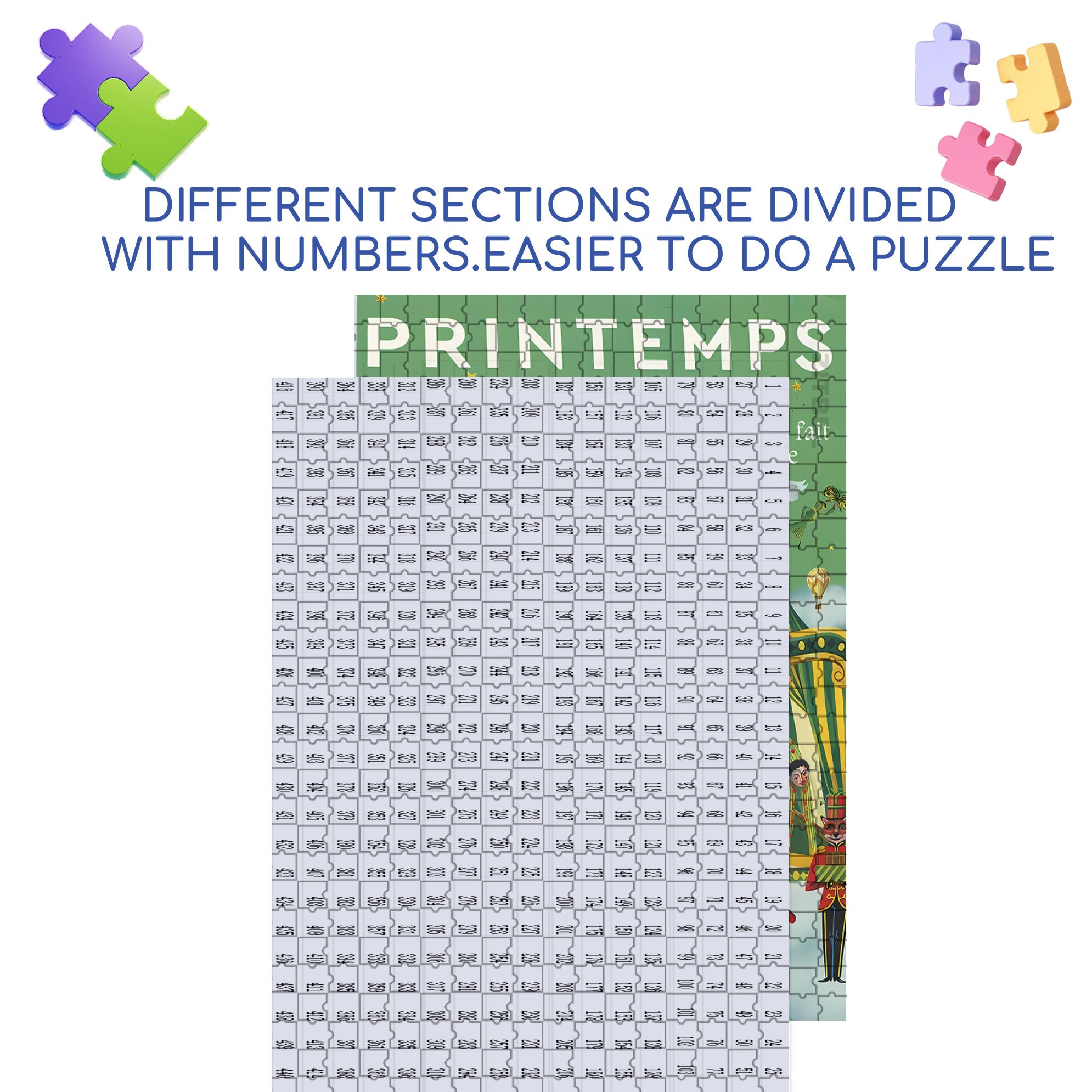 Butterfly Love 500pcs/1000pcs Jigsaw Puzzle, Scratch-Resistant, Interactive Family Game & Brain-Boosting DIY Decor, Perfect for Halloween, Christmas & New Year Gifts, Family Puzzle Game