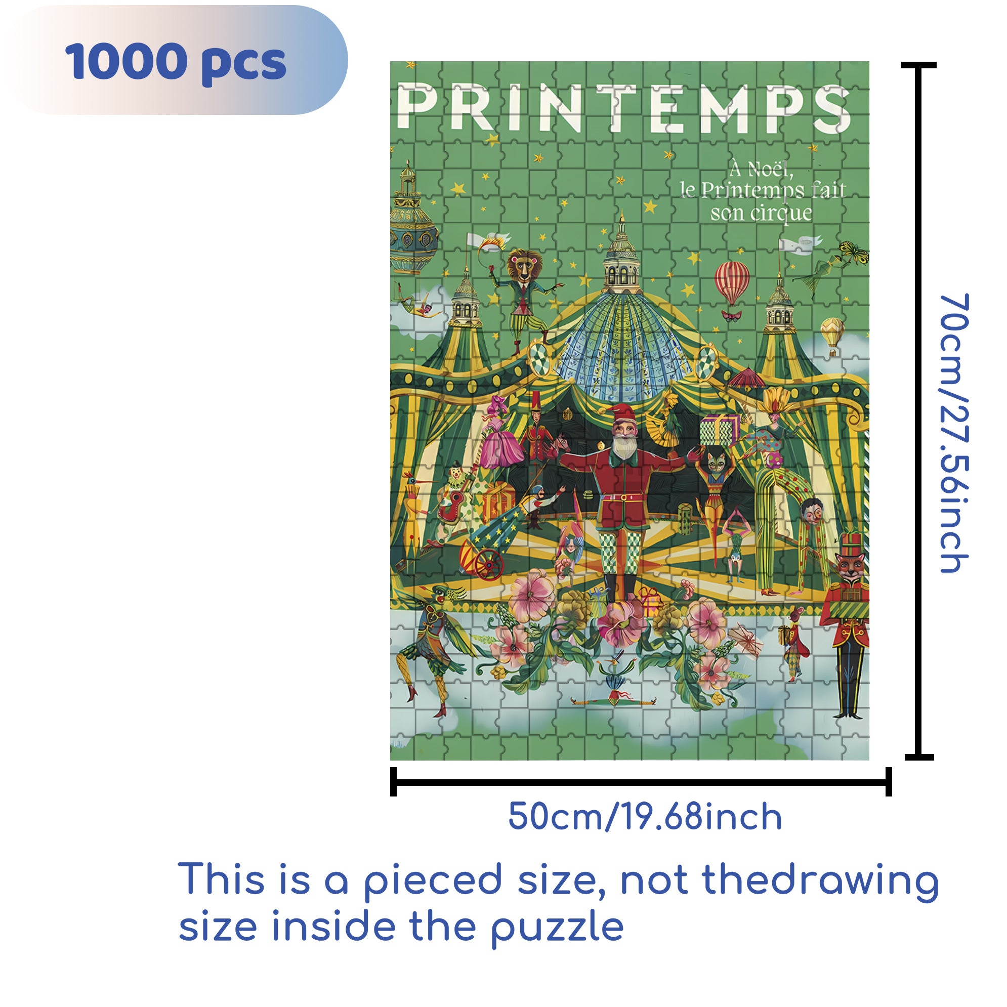 Butterfly Love 500pcs/1000pcs Jigsaw Puzzle, Scratch-Resistant, Interactive Family Game & Brain-Boosting DIY Decor, Perfect for Halloween, Christmas & New Year Gifts, Family Puzzle Game