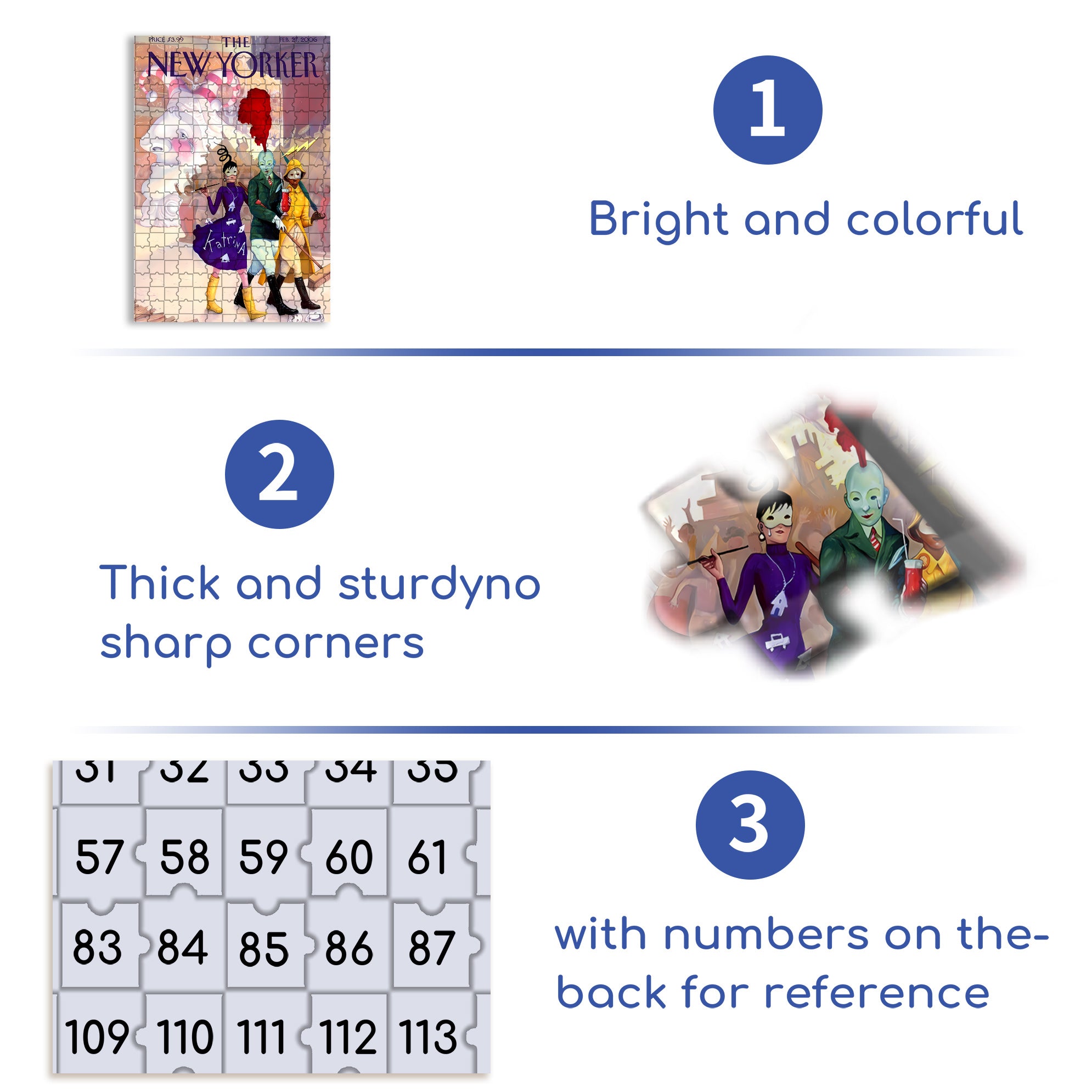 Circus Performances 500pcs/1000pcs Jigsaw Puzzle, Scratch-Resistant, Interactive Family Game & Brain-Boosting DIY Decor, Perfect for Halloween, Christmas & New Year Gifts, Family Puzzle Game