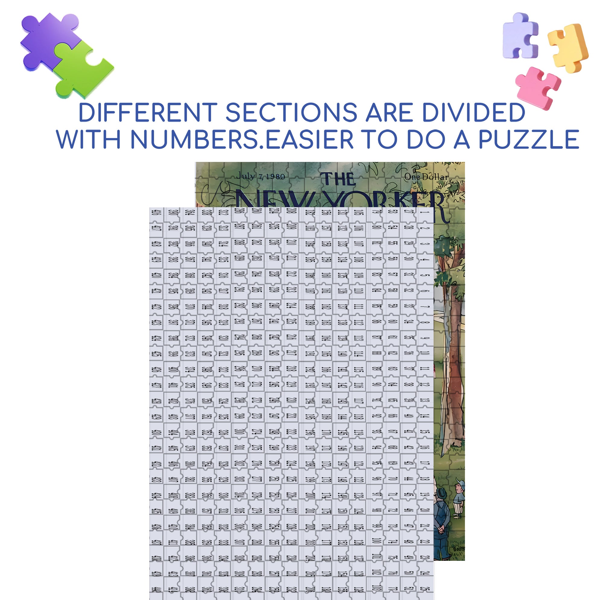 Circus Performers 500pcs/1000pcs Jigsaw Puzzle, Scratch-Resistant, Interactive Family Game & Brain-Boosting DIY Decor, Perfect for Halloween, Christmas & New Year Gifts, Family Puzzle Game