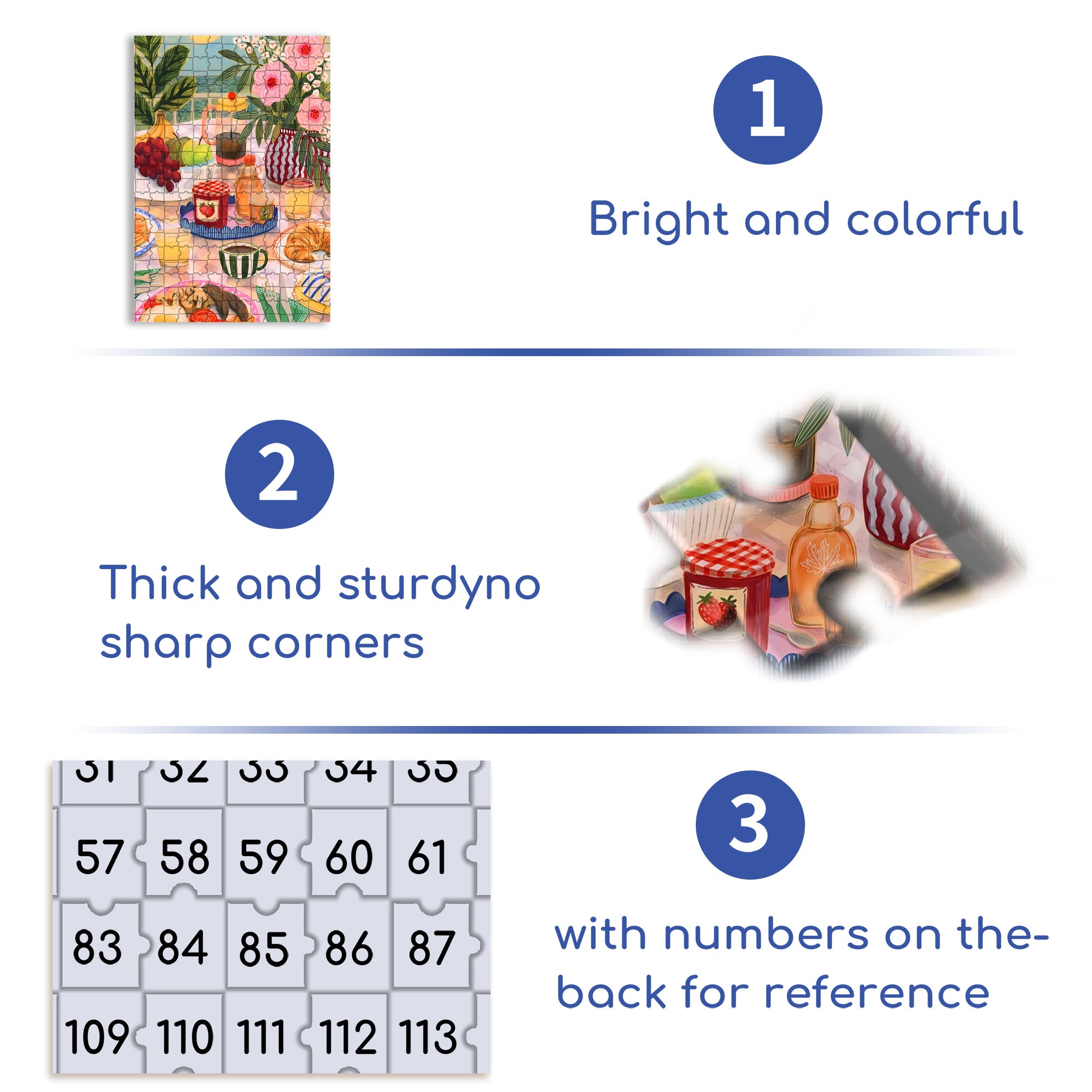 Enjoy It 500pcs/1000pcs Jigsaw Puzzle, Scratch-Resistant, Interactive Family Game & Brain-Boosting DIY Decor, Perfect for Halloween, Christmas & New Year Gifts, Family Puzzle Game