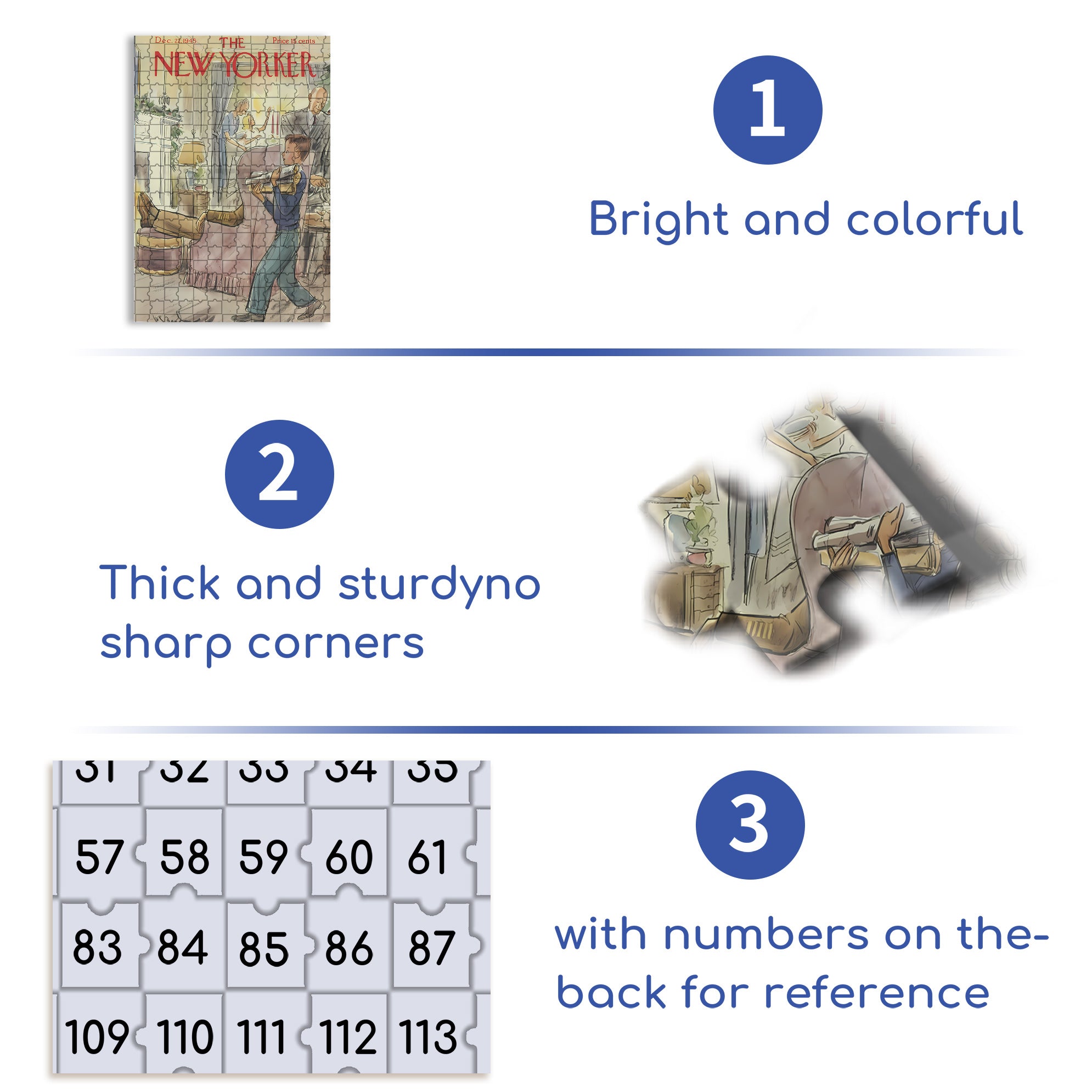 Good Boy 500pcs/1000pcs Jigsaw Puzzle, Scratch-Resistant, Interactive Family Game & Brain-Boosting DIY Decor, Perfect for Halloween, Christmas & New Year Gifts, Family Puzzle Game