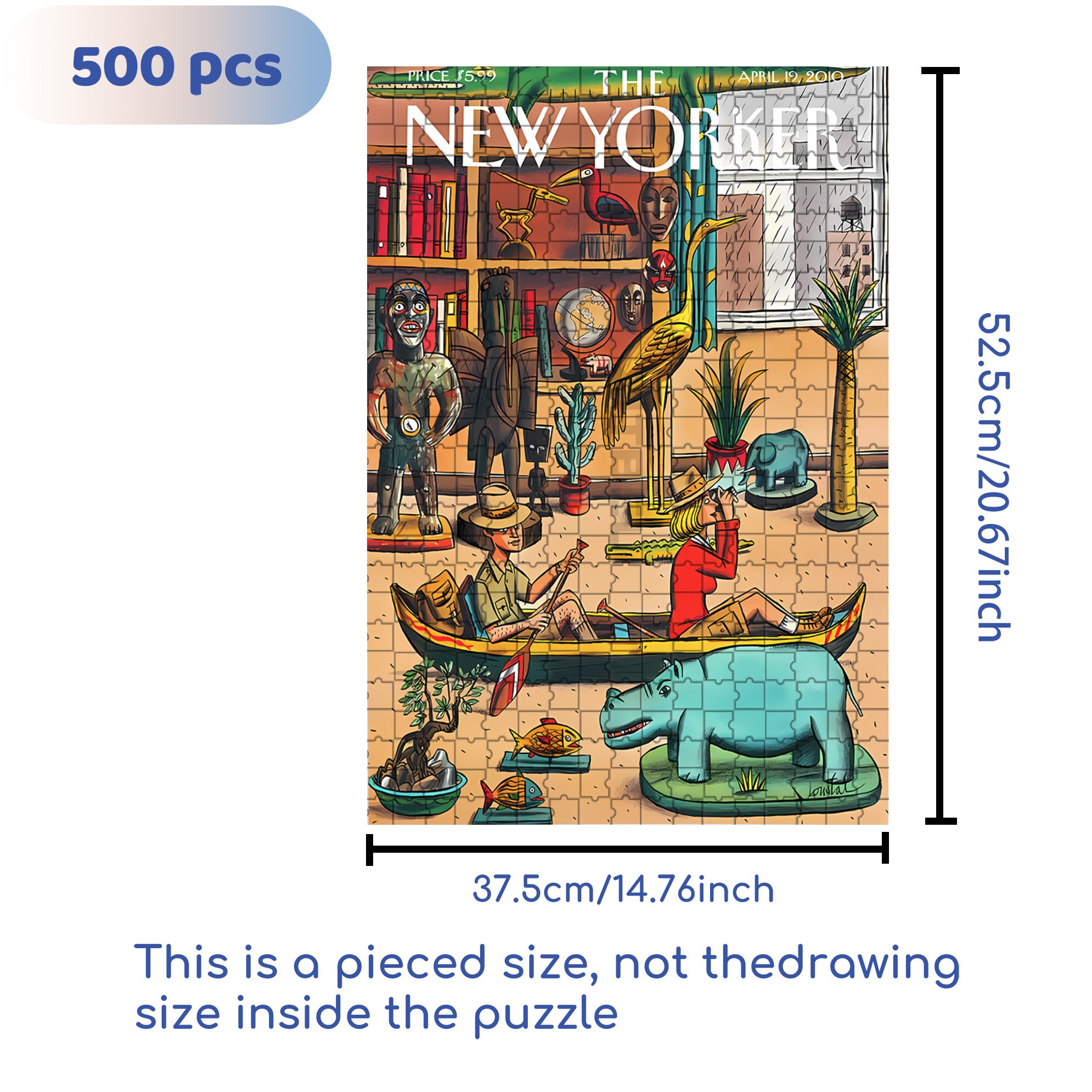 Home Adventures 500pcs/1000pcs Jigsaw Puzzle, Scratch-Resistant, Interactive Family Game & Brain-Boosting DIY Decor, Perfect for Halloween, Christmas & New Year Gifts, Family Puzzle Game