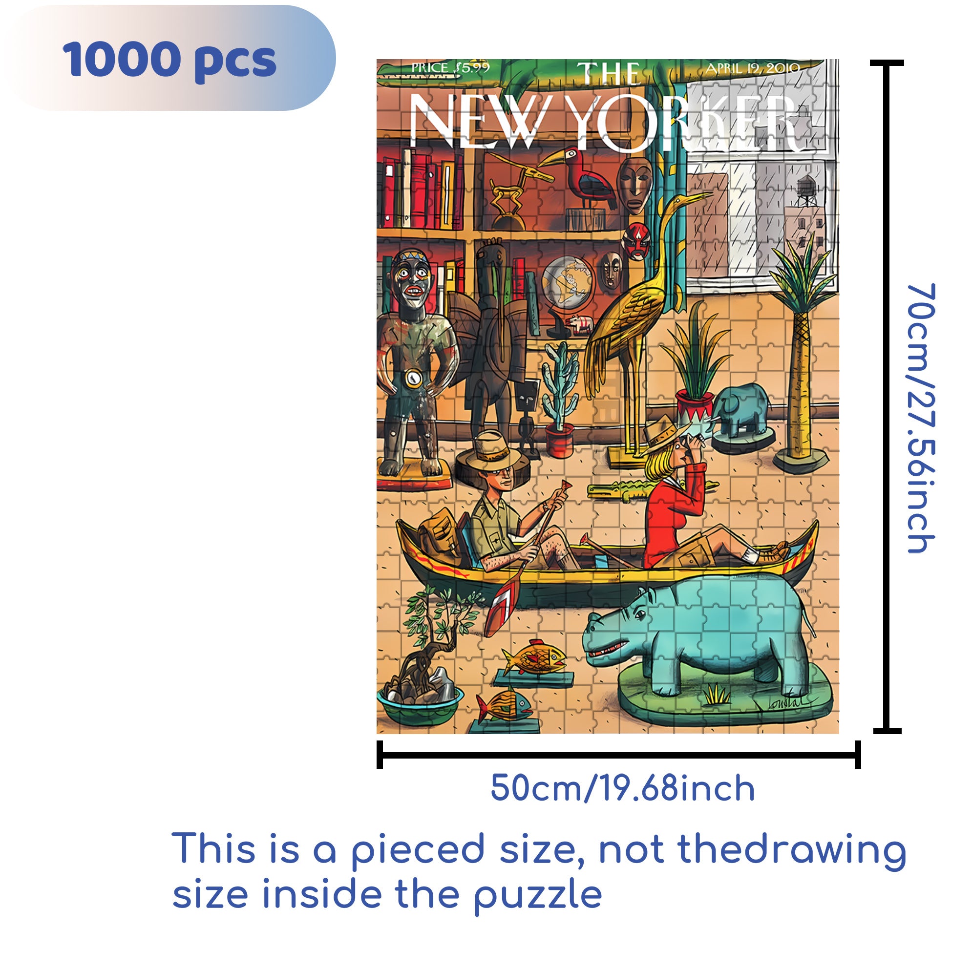 Home Adventures 500pcs/1000pcs Jigsaw Puzzle, Scratch-Resistant, Interactive Family Game & Brain-Boosting DIY Decor, Perfect for Halloween, Christmas & New Year Gifts, Family Puzzle Game