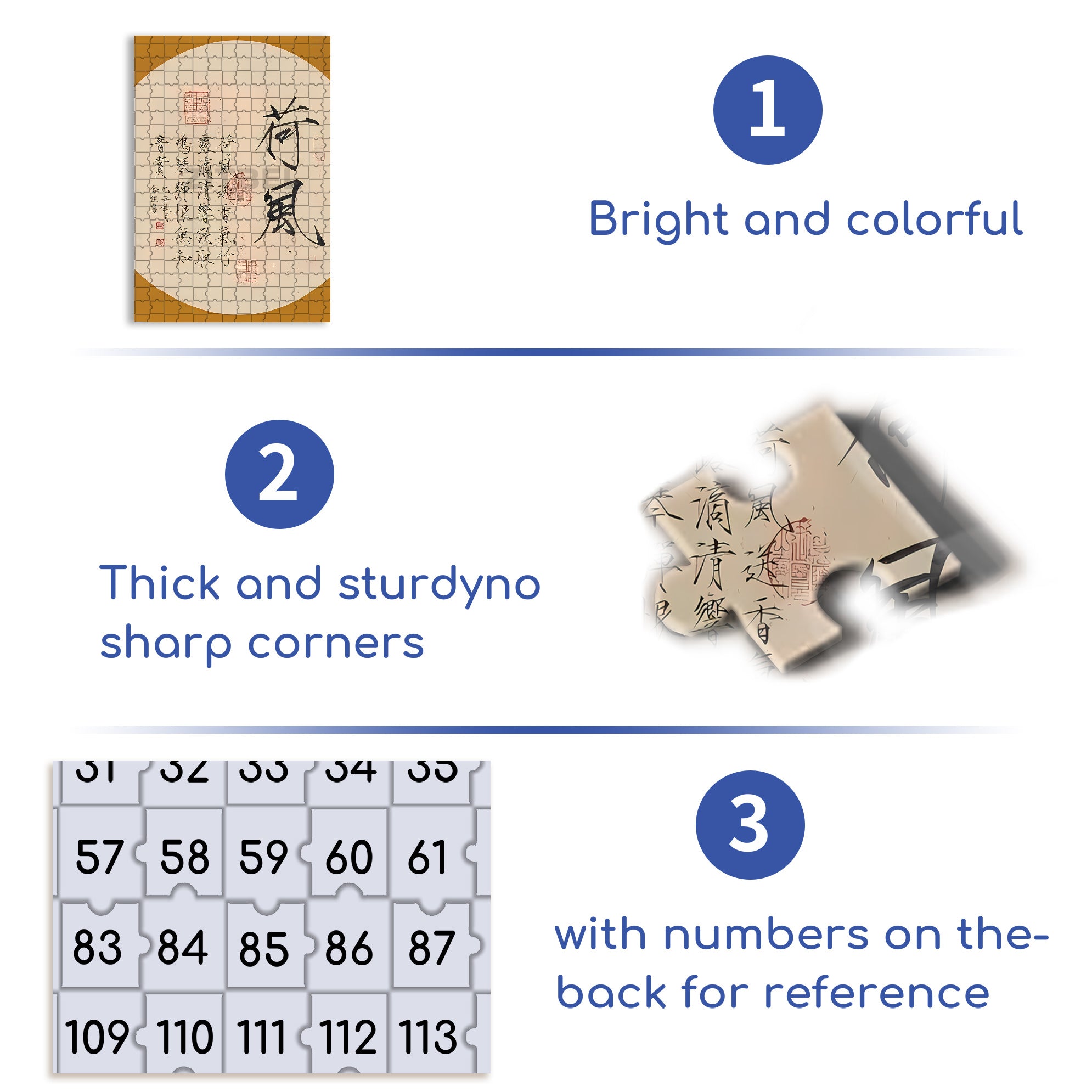 Lotus In The Breeze 500pcs/1000pcs Jigsaw Puzzle, Scratch-Resistant, Interactive Family Game & Brain-Boosting DIY Decor, Perfect for Halloween, Christmas & New Year Gifts, Family Puzzle Game