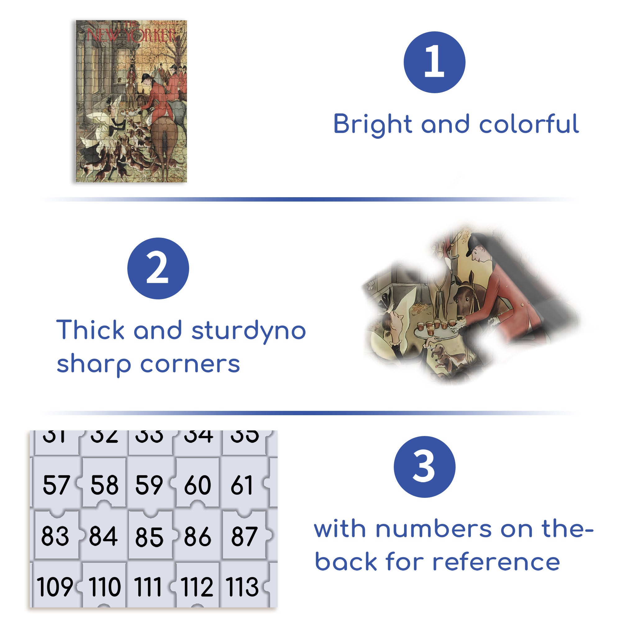 Mary Petty 500pcs/1000pcs Jigsaw Puzzle, Scratch-Resistant, Interactive Family Game & Brain-Boosting DIY Decor, Perfect for Halloween, Christmas & New Year Gifts, Family Puzzle Game