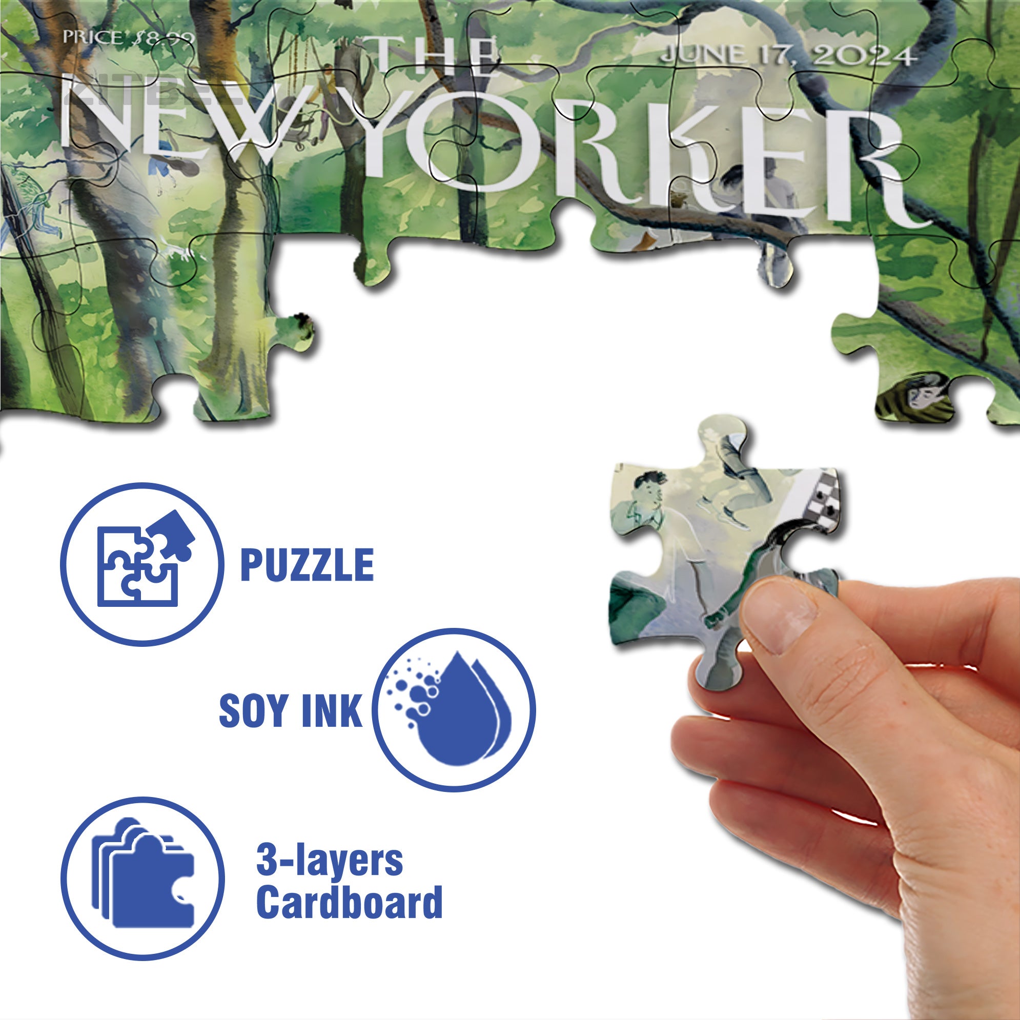 Pawns in the Park 500pcs/1000pcs Jigsaw Puzzle, Scratch-Resistant, Interactive Family Game & Brain-Boosting DIY Decor, Perfect for Halloween, Christmas & New Year Gifts, Family Puzzle Game