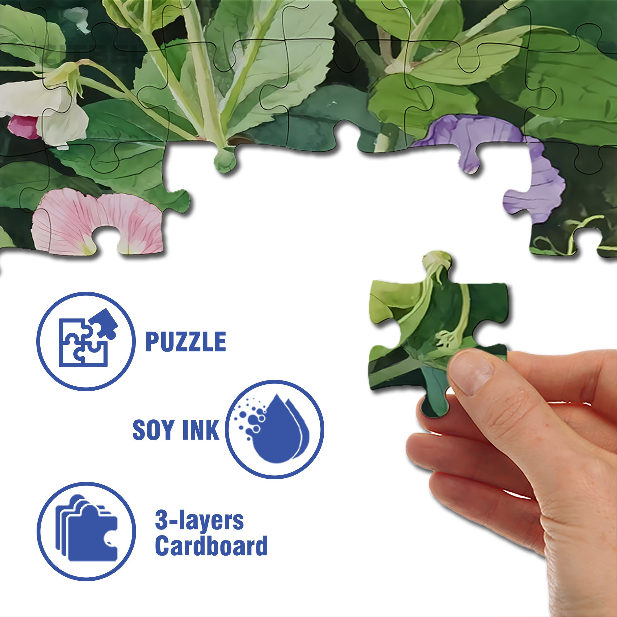 Pod 2 500pcs/1000pcs Jigsaw Puzzle, Scratch-Resistant, Interactive Family Game & Brain-Boosting DIY Decor, Perfect for Halloween, Christmas & New Year Gifts, Family Puzzle Game