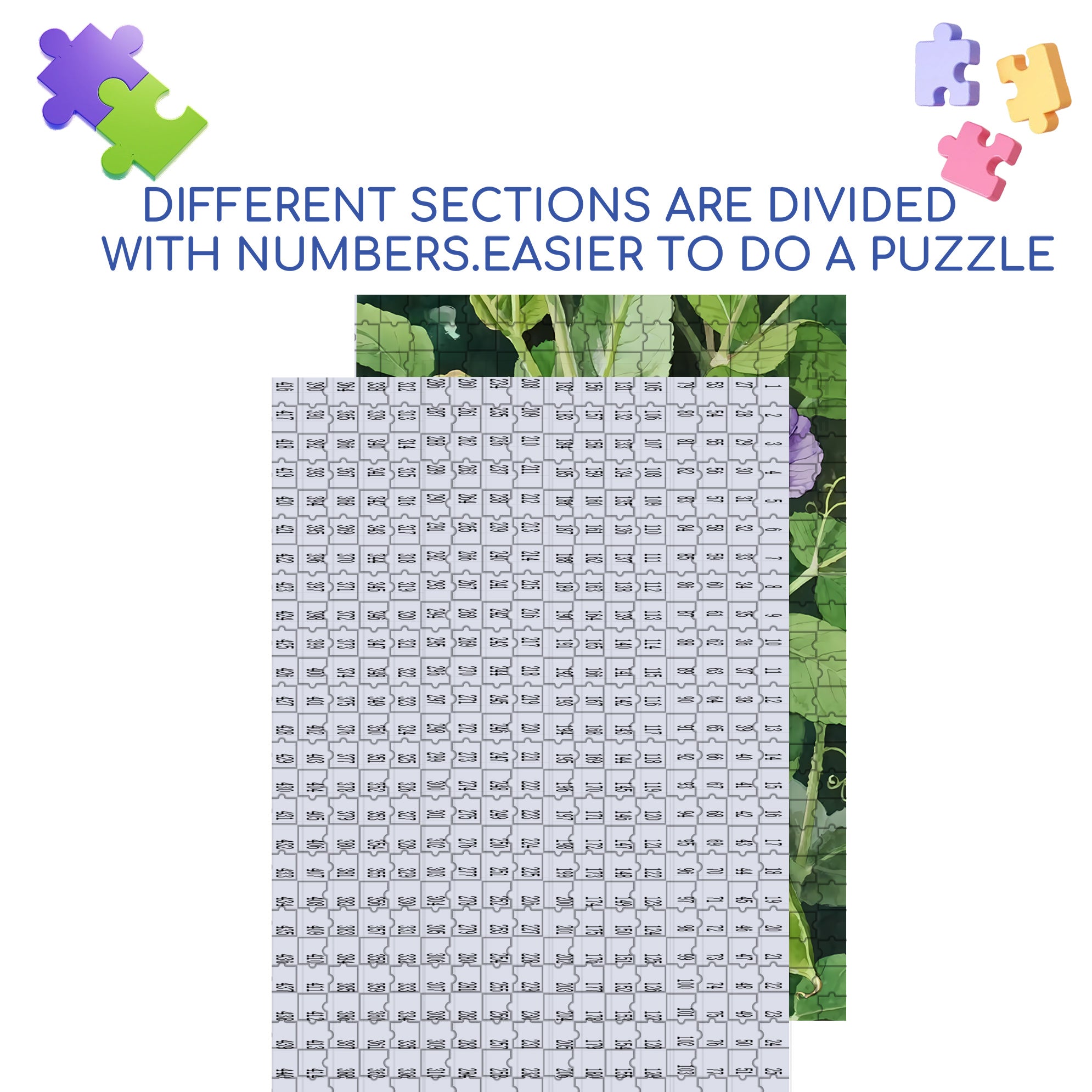 Pod 2 500pcs/1000pcs Jigsaw Puzzle, Scratch-Resistant, Interactive Family Game & Brain-Boosting DIY Decor, Perfect for Halloween, Christmas & New Year Gifts, Family Puzzle Game