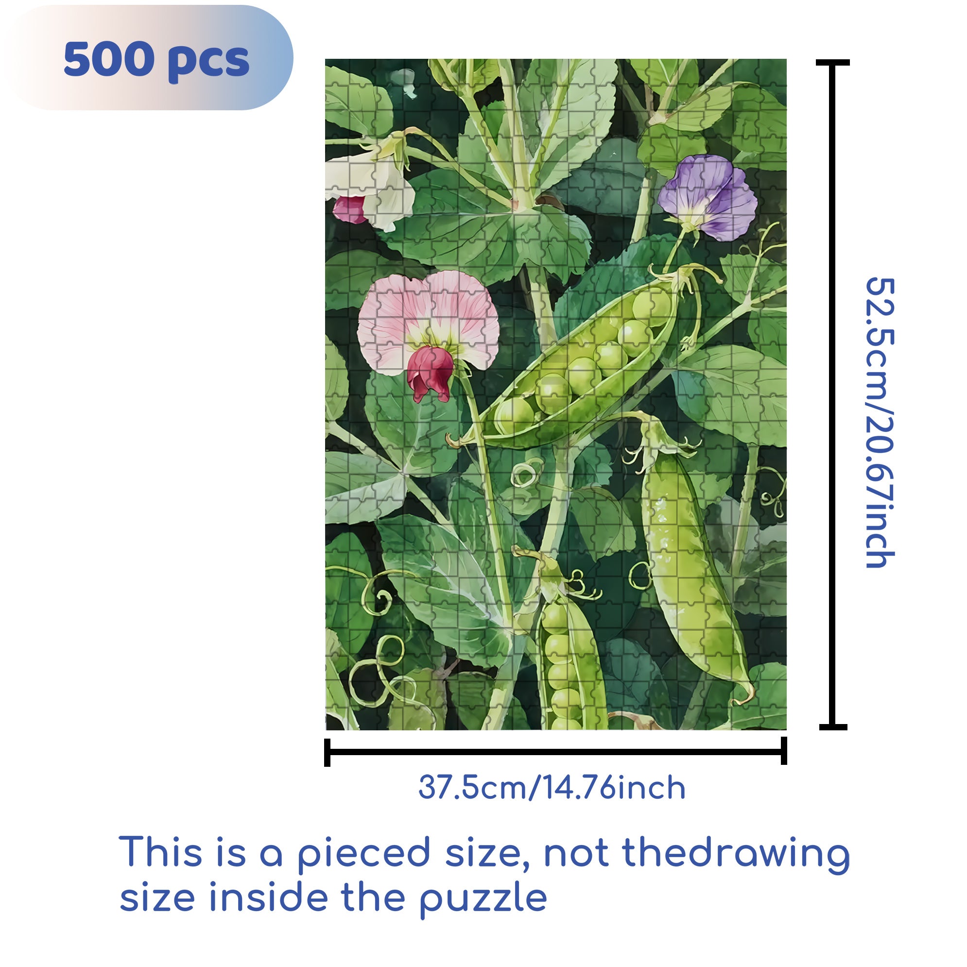 Pod 2 500pcs/1000pcs Jigsaw Puzzle, Scratch-Resistant, Interactive Family Game & Brain-Boosting DIY Decor, Perfect for Halloween, Christmas & New Year Gifts, Family Puzzle Game