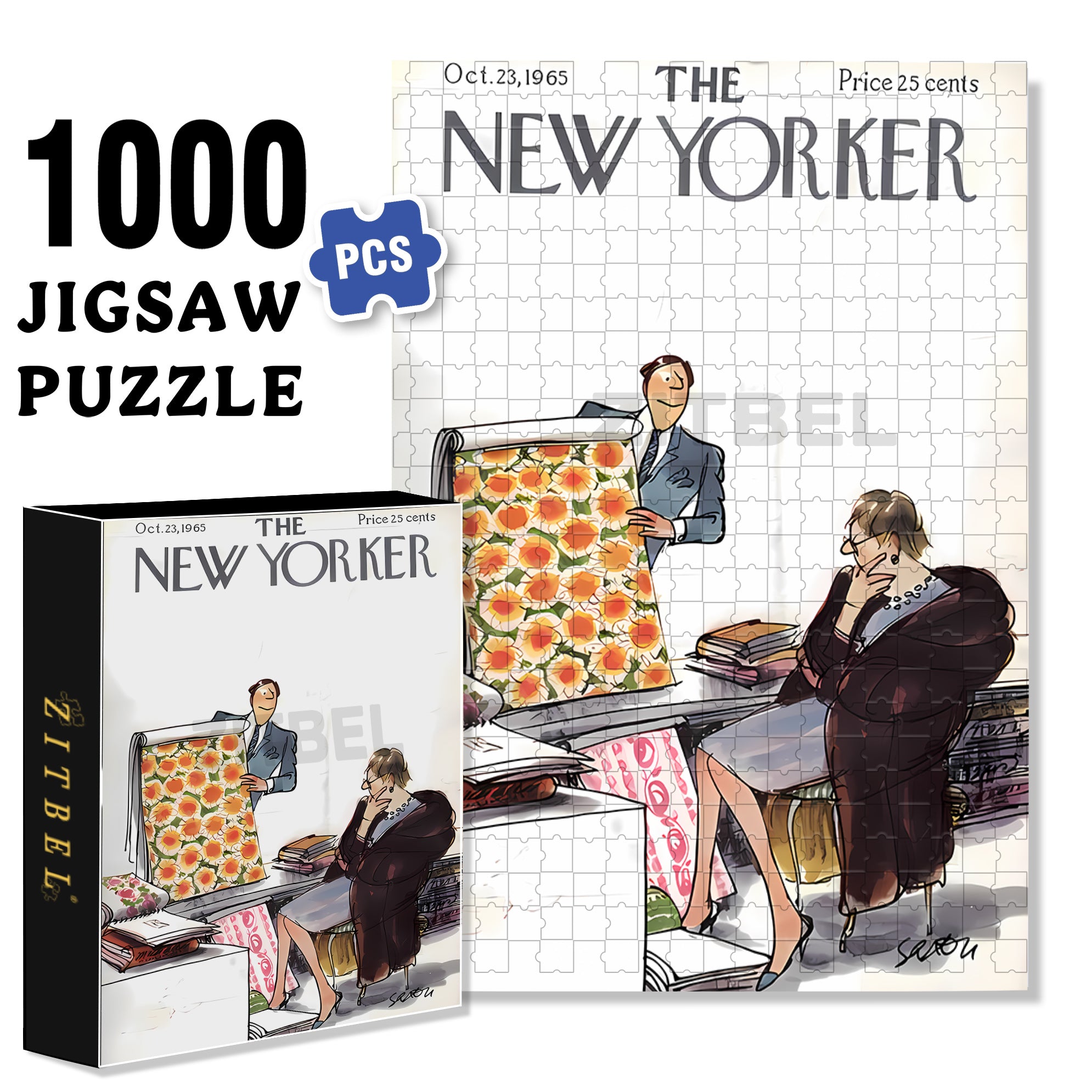 Purchasing 500pcs/1000pcs Jigsaw Puzzle, Scratch-Resistant, Interactive Family Game & Brain-Boosting DIY Decor, Perfect for Halloween, Christmas & New Year Gifts, Family Puzzle Game