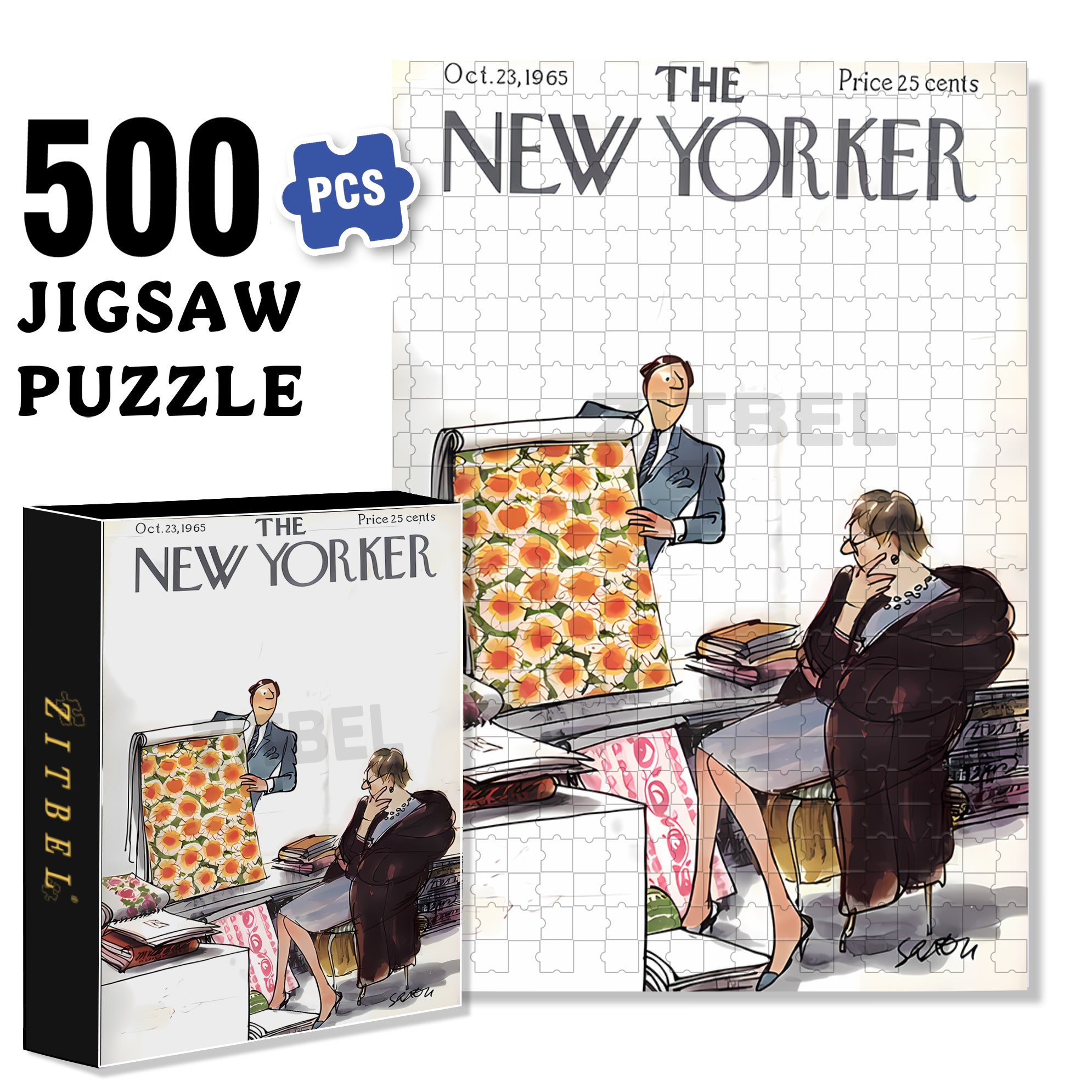Purchasing 500pcs/1000pcs Jigsaw Puzzle, Scratch-Resistant, Interactive Family Game & Brain-Boosting DIY Decor, Perfect for Halloween, Christmas & New Year Gifts, Family Puzzle Game