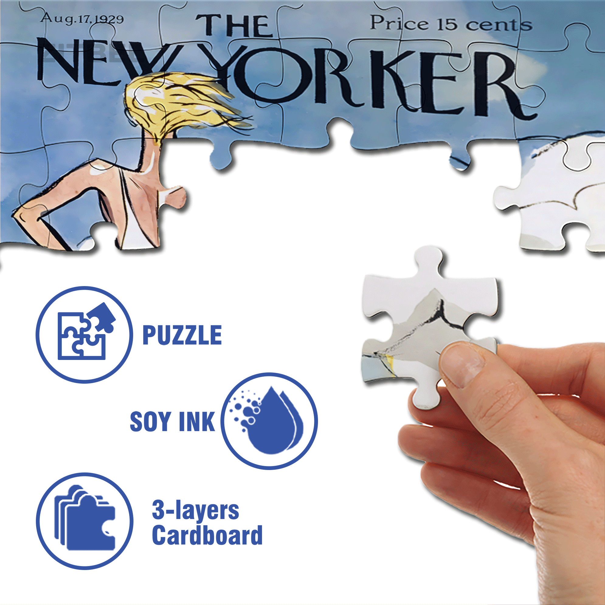 Bay Watchers 500pcs/1000pcs Jigsaw Puzzle, Scratch-Resistant, Interactive Family Game & Brain-Boosting DIY Decor, Perfect for Halloween, Christmas & New Year Gifts, Family Puzzle Game