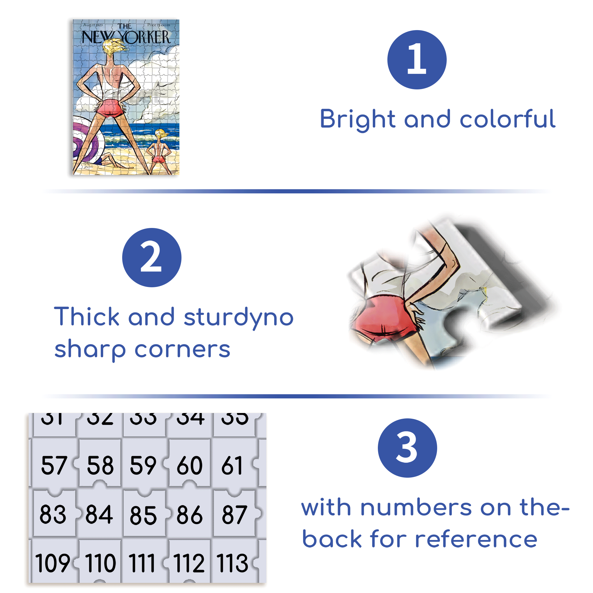 Bay Watchers 500pcs/1000pcs Jigsaw Puzzle, Scratch-Resistant, Interactive Family Game & Brain-Boosting DIY Decor, Perfect for Halloween, Christmas & New Year Gifts, Family Puzzle Game