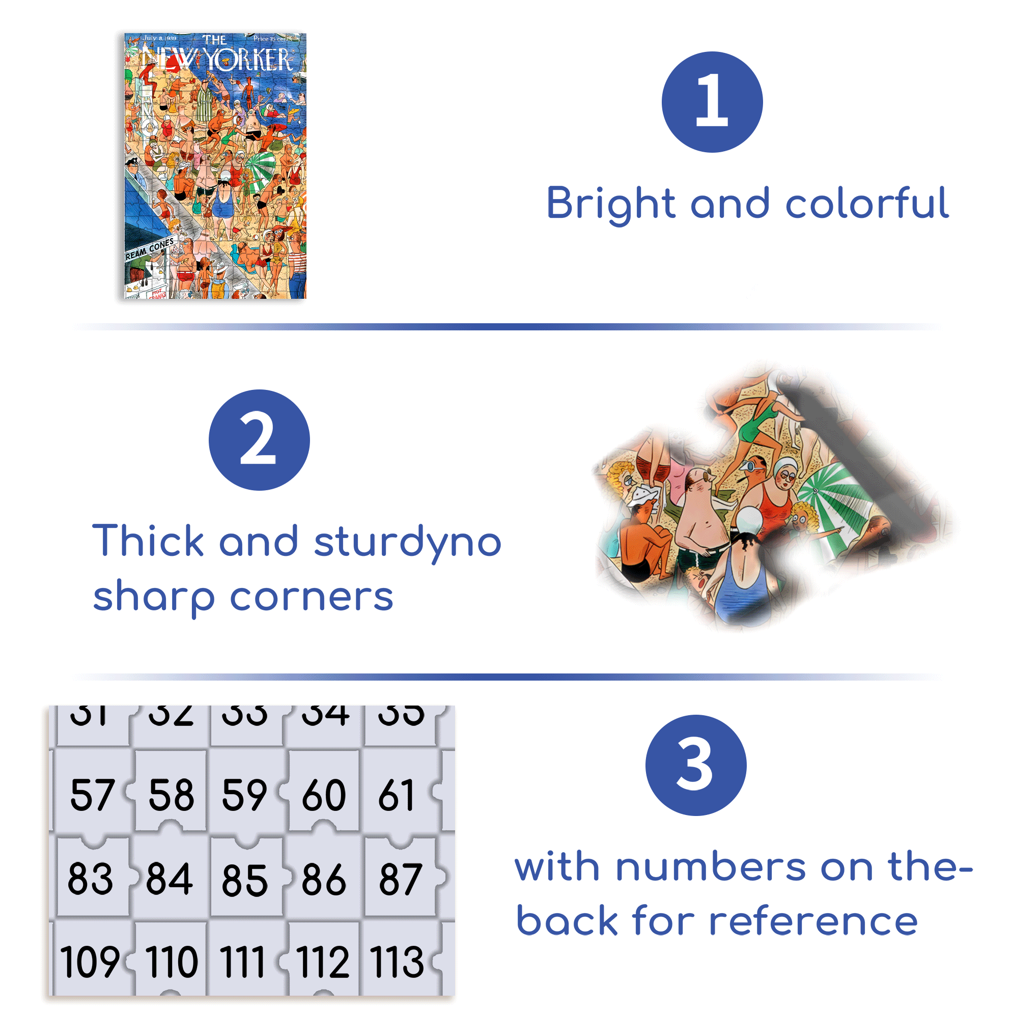 Beachgoing 500pcs/1000pcs Jigsaw Puzzle, Scratch-Resistant, Interactive Family Game & Brain-Boosting DIY Decor, Perfect for Halloween, Christmas & New Year Gifts, Family Puzzle Game