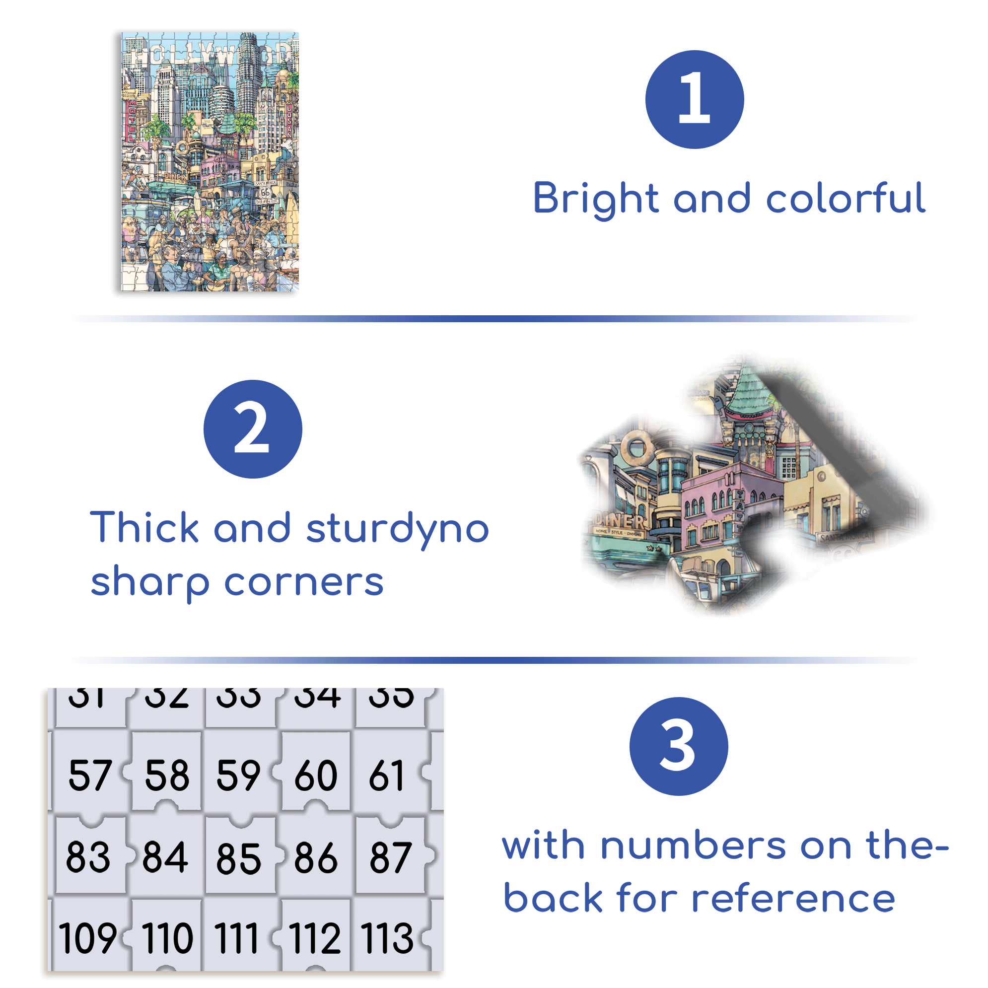 California Dreaming 500pcs/1000pcs Jigsaw Puzzle, Scratch-Resistant, Interactive Family Game & Brain-Boosting DIY Decor, Perfect for Halloween, Christmas & New Year Gifts, Family Puzzle Game
