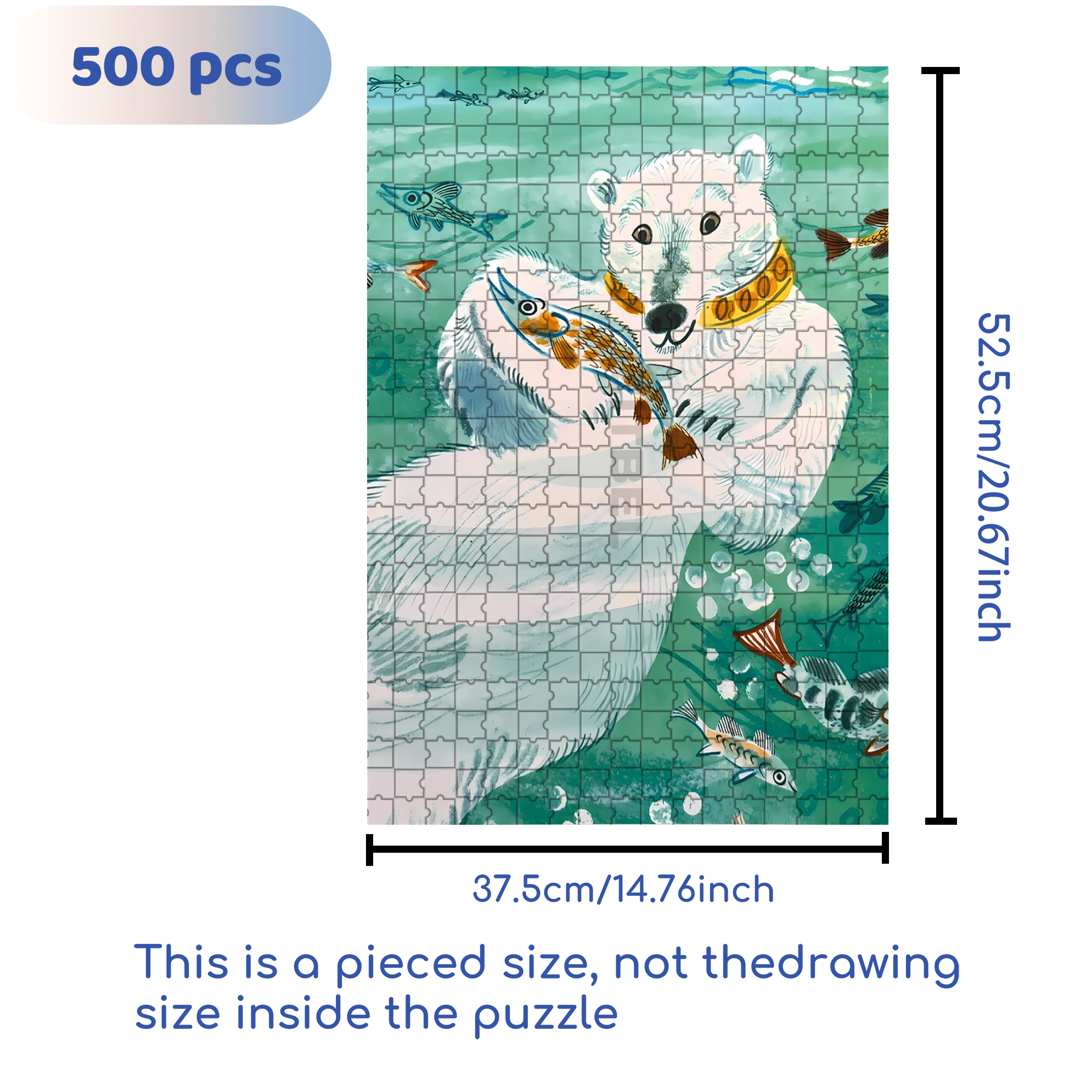Can't Put It Down 500pcs/1000pcs Jigsaw Puzzle, Scratch-Resistant, Interactive Family Game & Brain-Boosting DIY Decor, Perfect for Halloween, Christmas & New Year Gifts, Family Puzzle Game