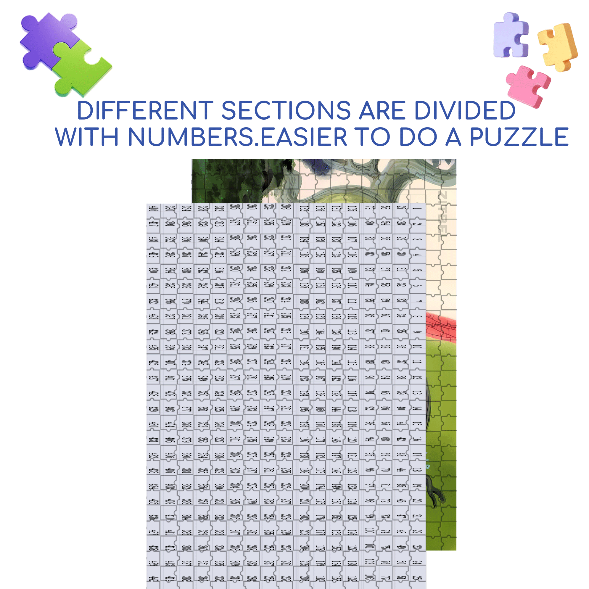 Cinderella 2 500pcs/1000pcs Jigsaw Puzzle, Scratch-Resistant, Interactive Family Game & Brain-Boosting DIY Decor, Perfect for Halloween, Christmas & New Year Gifts, Family Puzzle Game
