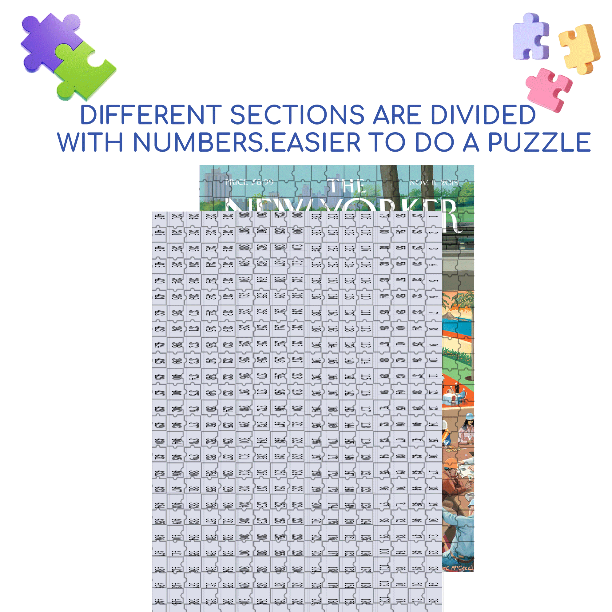 Down the Hatch 500pcs/1000pcs Jigsaw Puzzle, Scratch-Resistant, Interactive Family Game & Brain-Boosting DIY Decor, Perfect for Halloween, Christmas & New Year Gifts, Family Puzzle Game