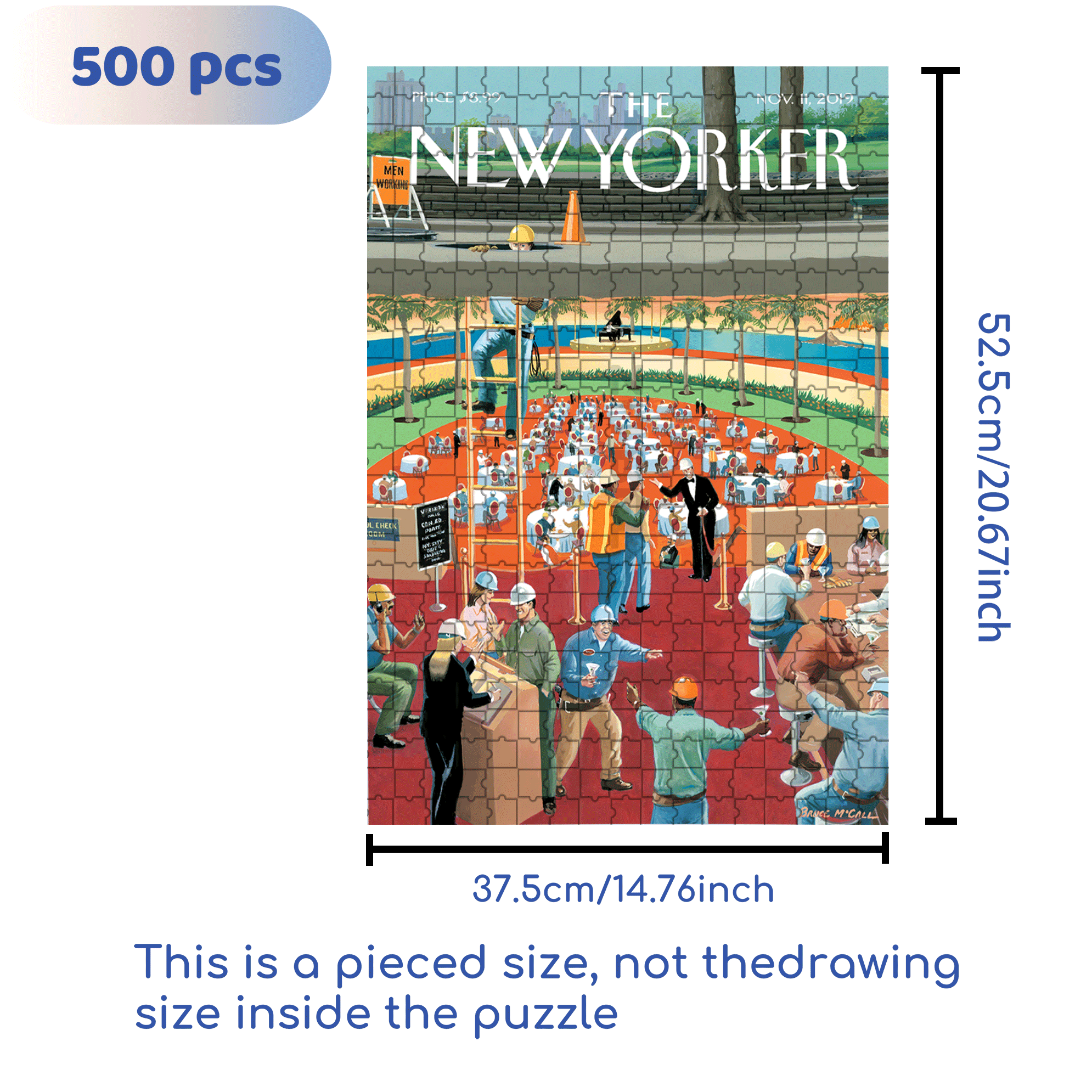 Down the Hatch 500pcs/1000pcs Jigsaw Puzzle, Scratch-Resistant, Interactive Family Game & Brain-Boosting DIY Decor, Perfect for Halloween, Christmas & New Year Gifts, Family Puzzle Game
