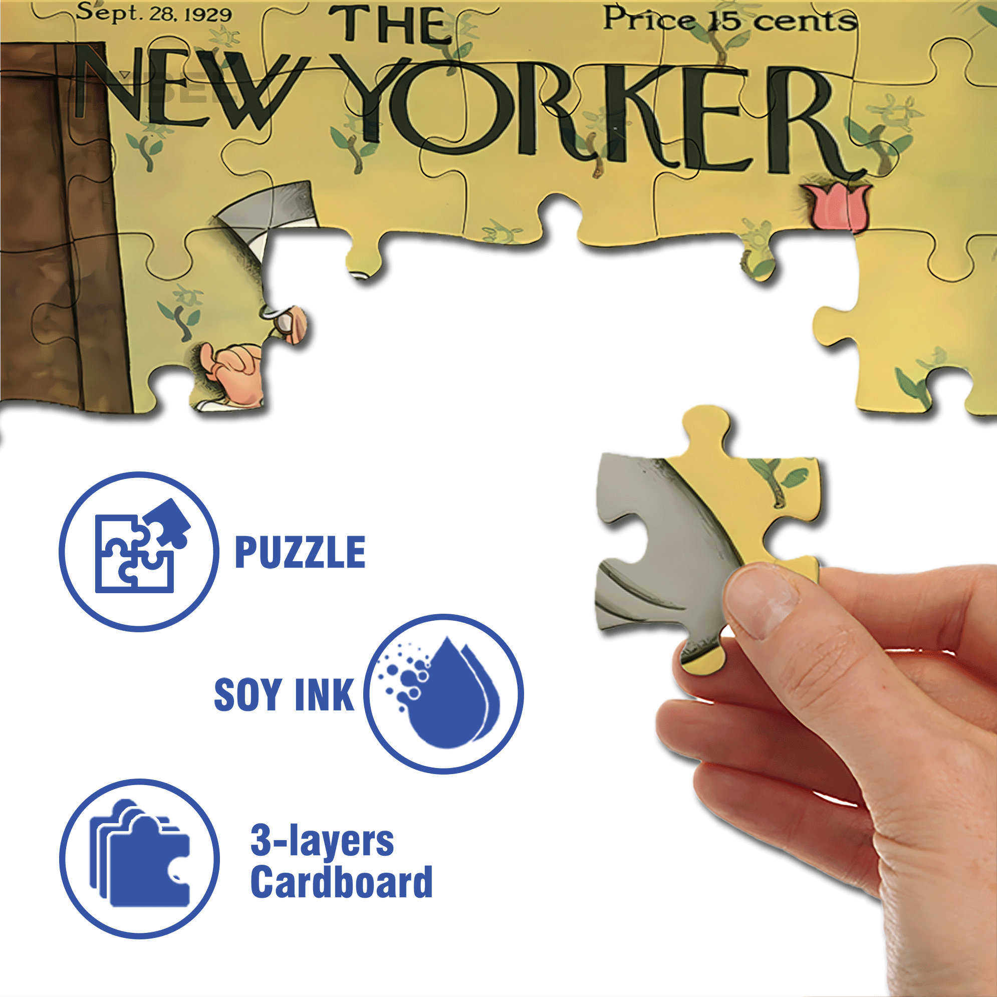 Observe Carefully 2 500pcs/1000pcs Jigsaw Puzzle, Scratch-Resistant, Interactive Family Game & Brain-Boosting DIY Decor, Perfect for Halloween, Christmas & New Year Gifts, Family Puzzle Game