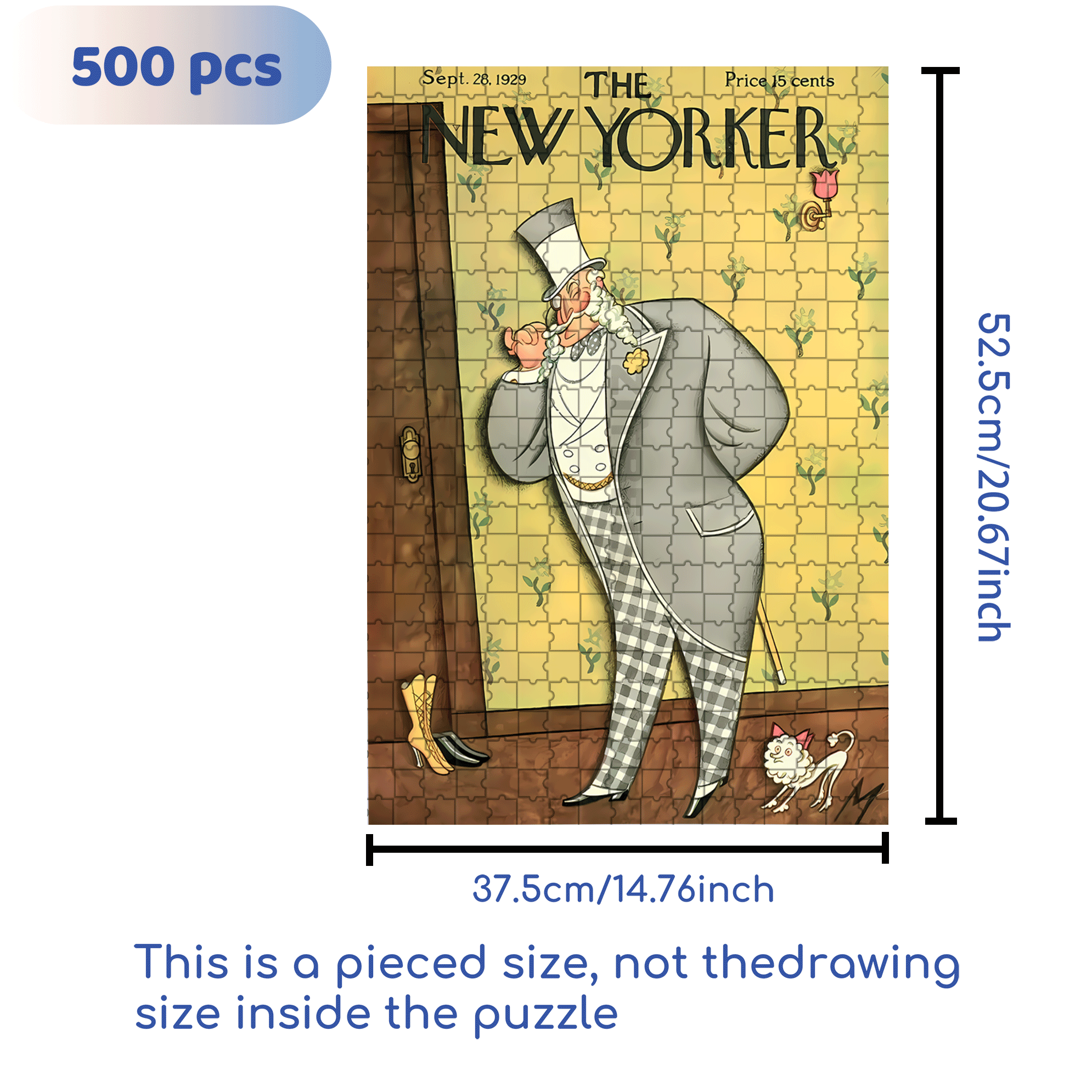 Observe Carefully 2 500pcs/1000pcs Jigsaw Puzzle, Scratch-Resistant, Interactive Family Game & Brain-Boosting DIY Decor, Perfect for Halloween, Christmas & New Year Gifts, Family Puzzle Game