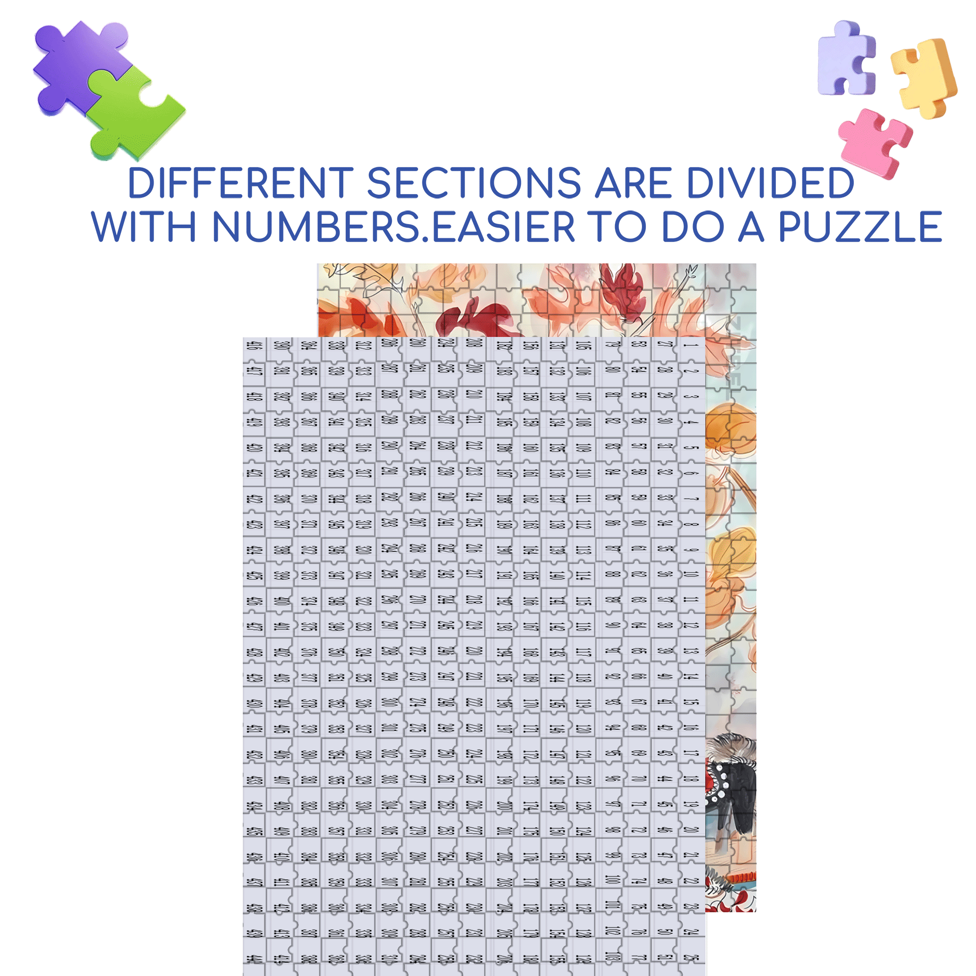 Still Life and Light 11 500pcs/1000pcs Jigsaw Puzzle, Scratch-Resistant, Interactive Family Game & Brain-Boosting DIY Decor, Perfect for Halloween, Christmas & New Year Gifts, Family Puzzle Game