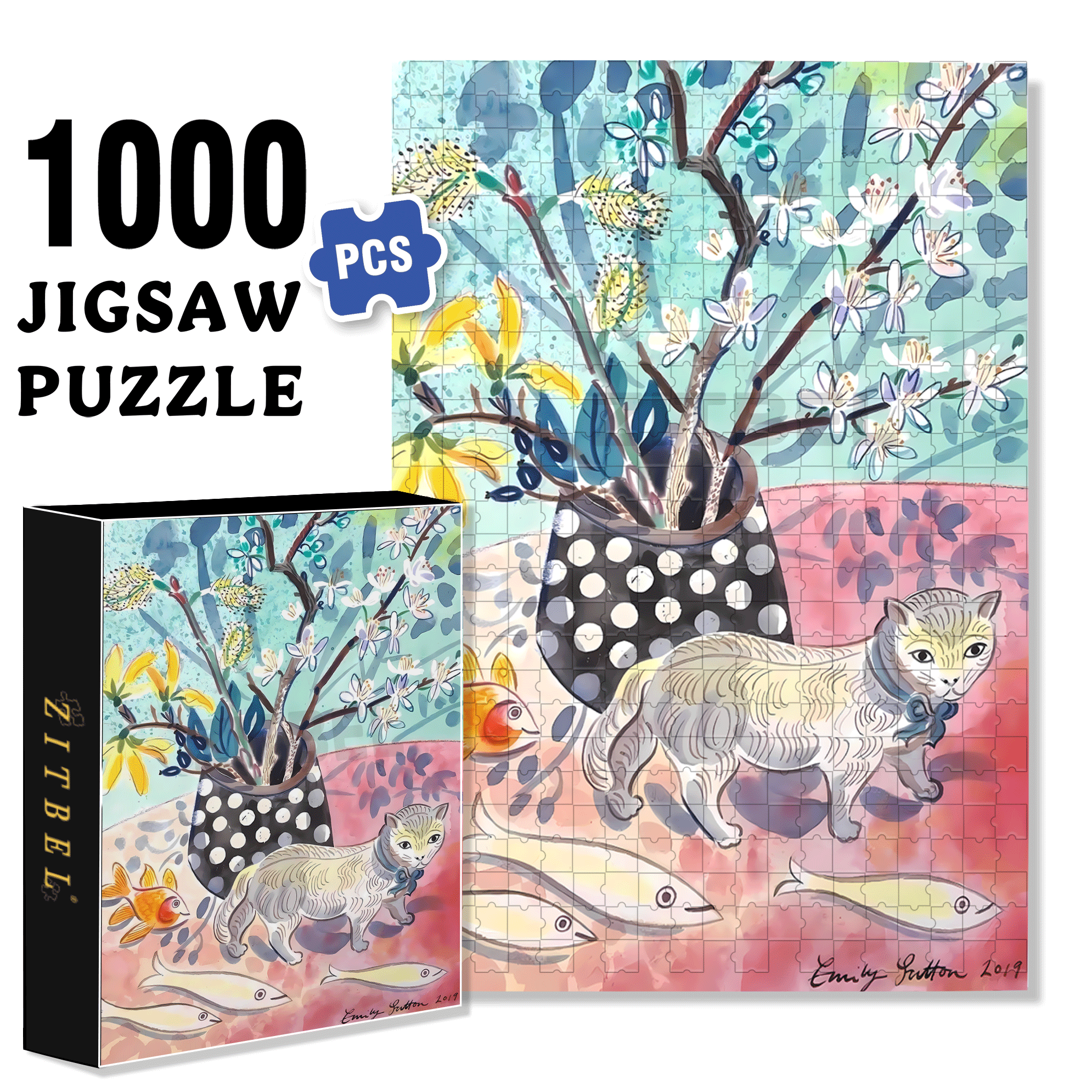 Still Life and Light 12 500pcs/1000pcs Jigsaw Puzzle, Scratch-Resistant, Interactive Family Game & Brain-Boosting DIY Decor, Perfect for Halloween, Christmas & New Year Gifts, Family Puzzle Game