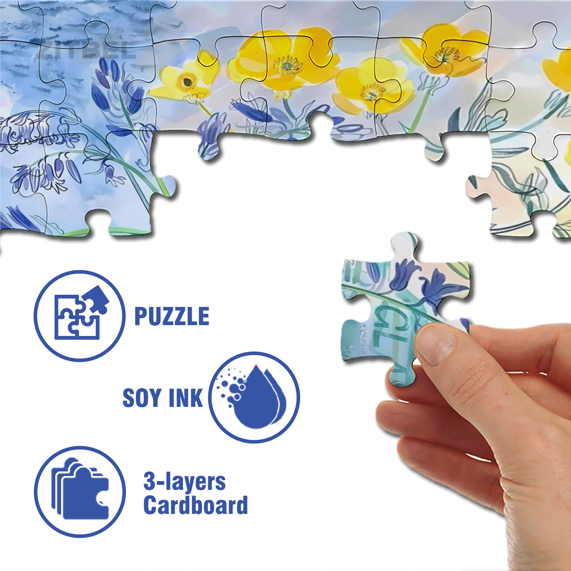 Still Life and Light 13 500pcs/1000pcs Jigsaw Puzzle, Scratch-Resistant, Interactive Family Game & Brain-Boosting DIY Decor, Perfect for Halloween, Christmas & New Year Gifts, Family Puzzle Game