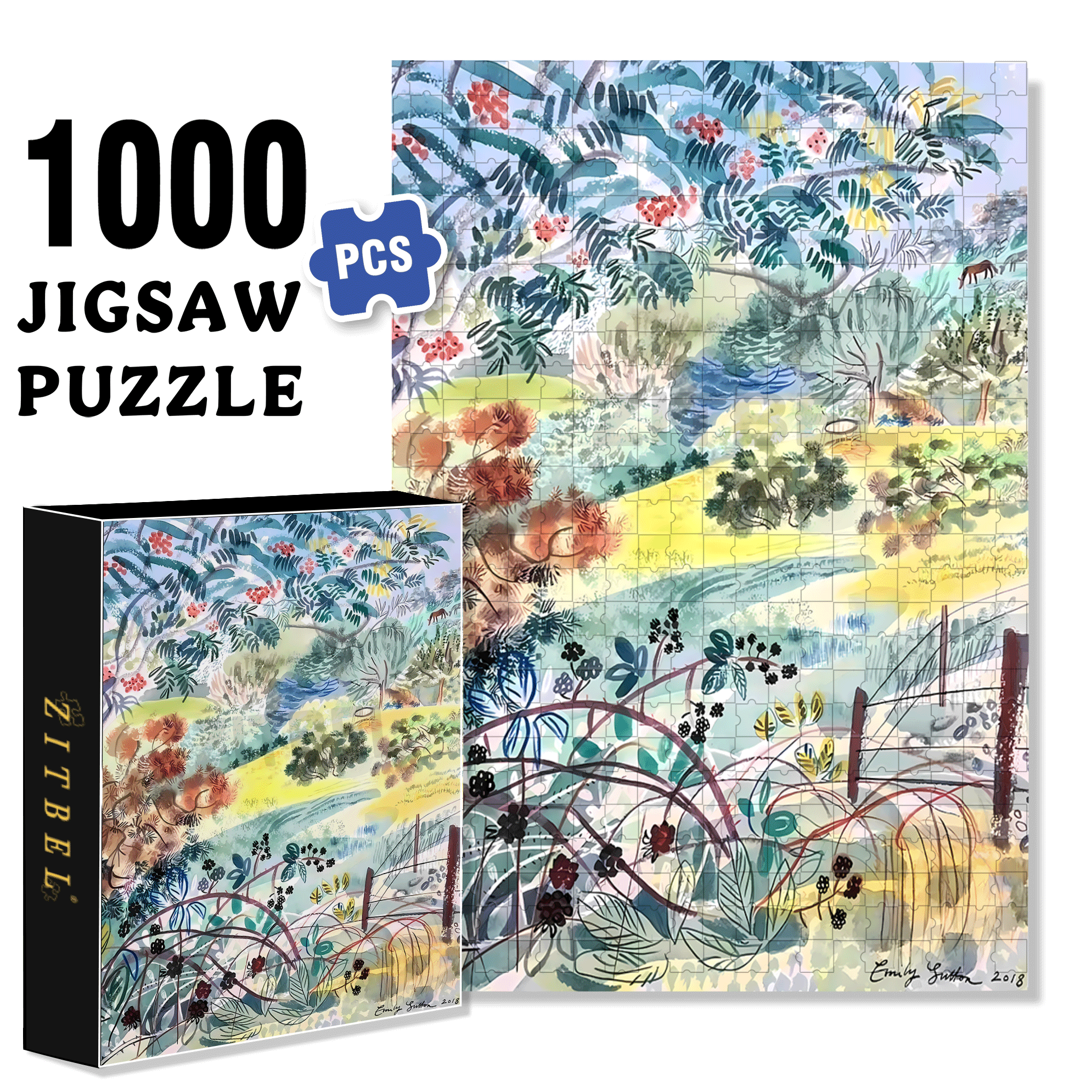 Still Life and Light 14 500pcs/1000pcs Jigsaw Puzzle, Scratch-Resistant, Interactive Family Game & Brain-Boosting DIY Decor, Perfect for Halloween, Christmas & New Year Gifts, Family Puzzle Game