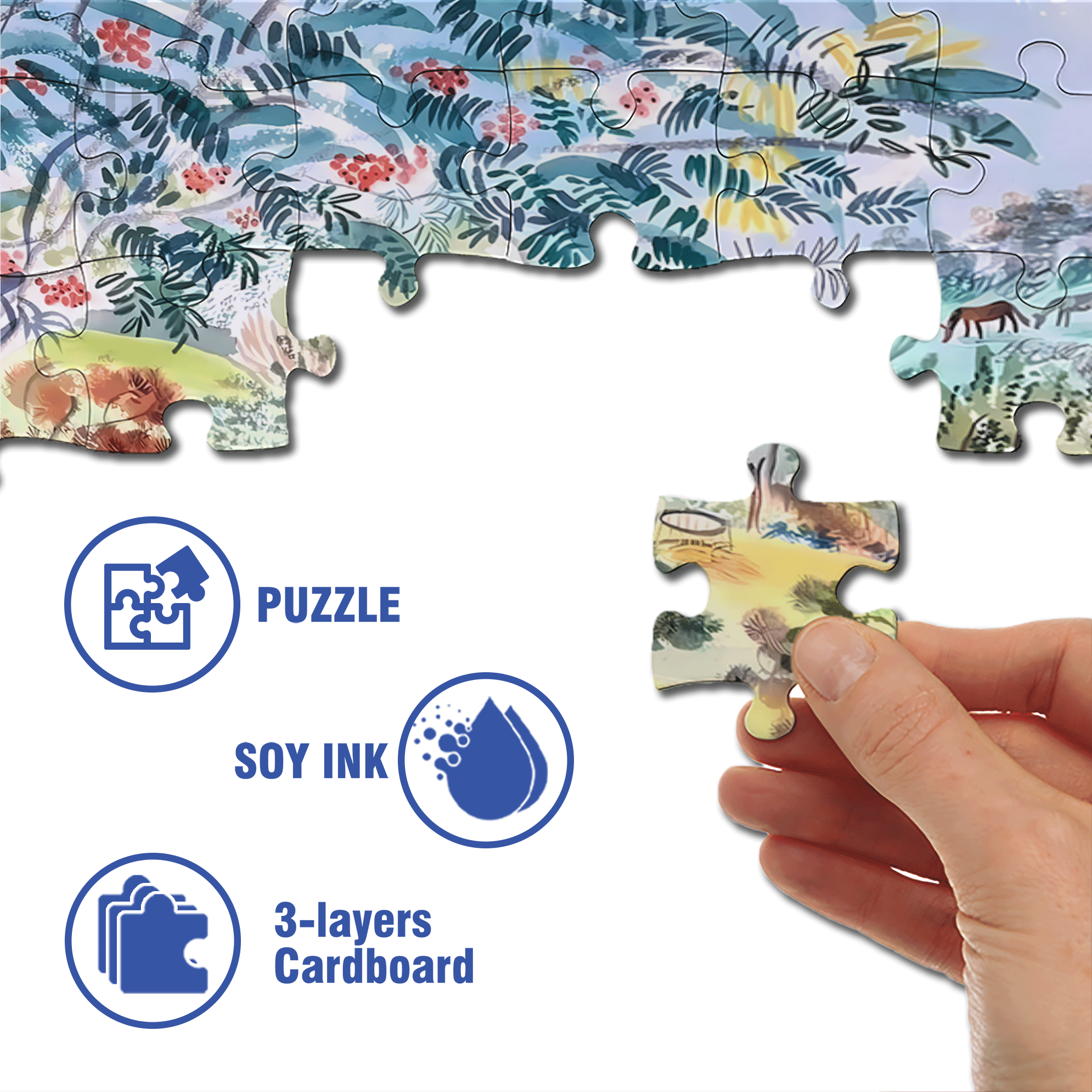 Still Life and Light 14 500pcs/1000pcs Jigsaw Puzzle, Scratch-Resistant, Interactive Family Game & Brain-Boosting DIY Decor, Perfect for Halloween, Christmas & New Year Gifts, Family Puzzle Game