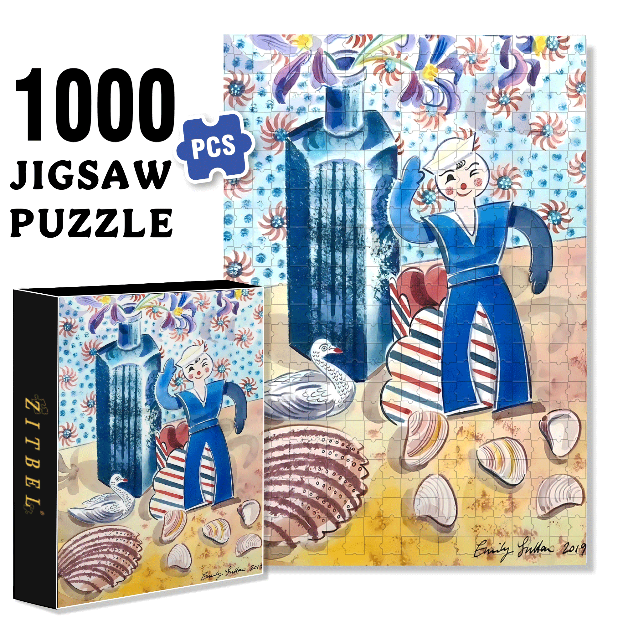Still Life and Light 15 500pcs/1000pcs Jigsaw Puzzle, Scratch-Resistant, Interactive Family Game & Brain-Boosting DIY Decor, Perfect for Halloween, Christmas & New Year Gifts, Family Puzzle Game