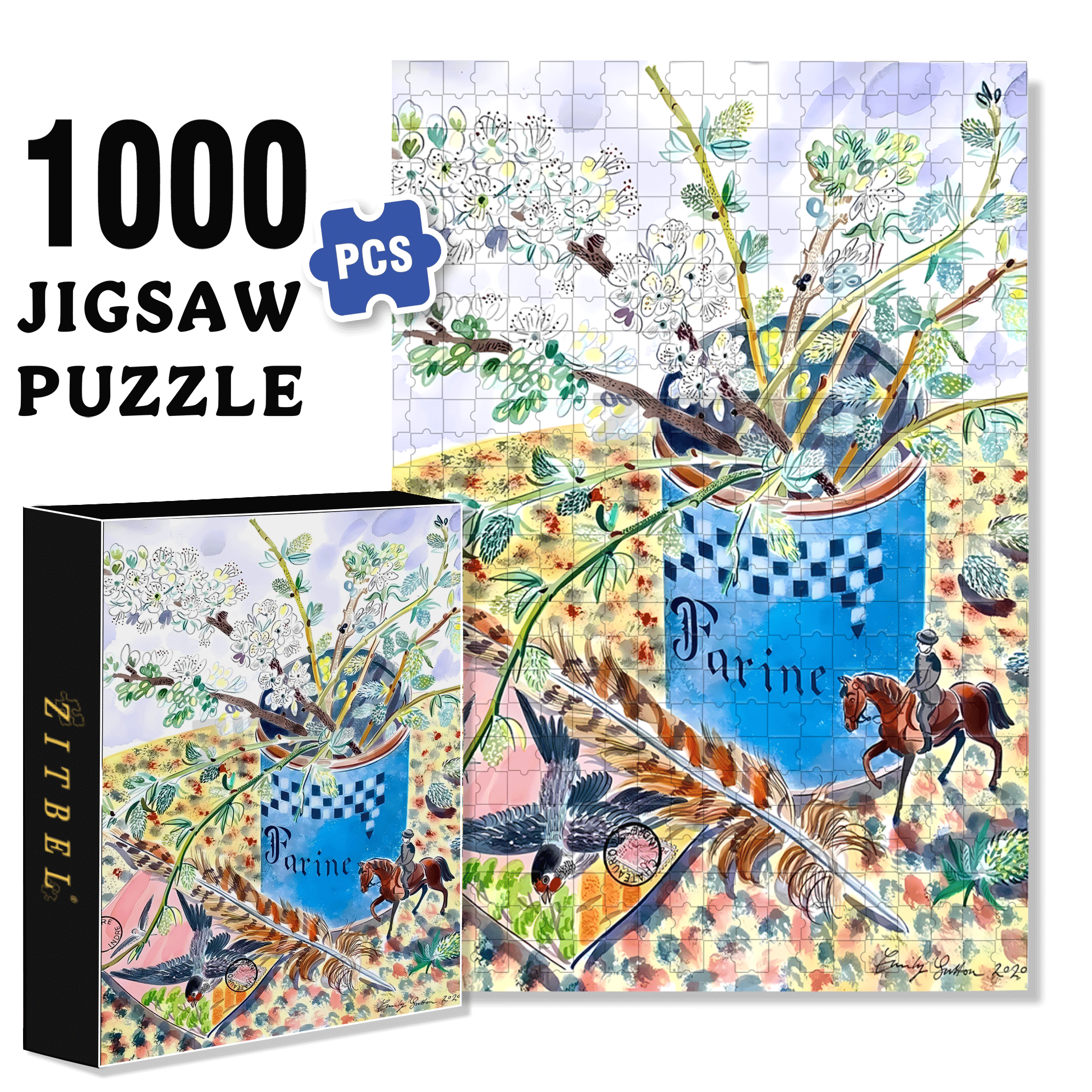 Still Life and Light 7 500pcs/1000pcs Jigsaw Puzzle, Scratch-Resistant, Interactive Family Game & Brain-Boosting DIY Decor, Perfect for Halloween, Christmas & New Year Gifts, Family Puzzle Game