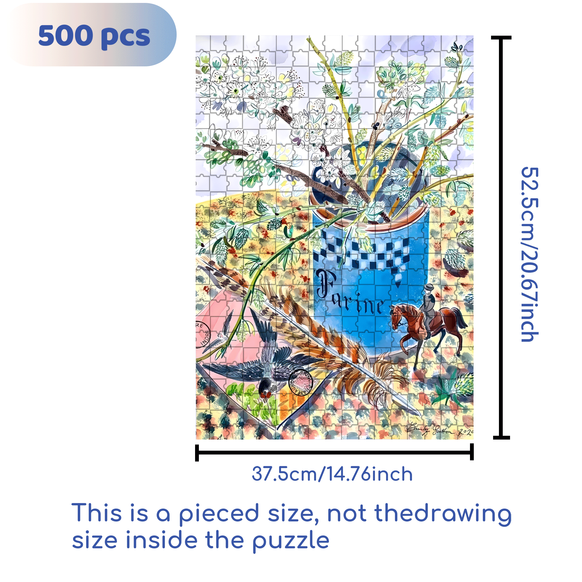 Still Life and Light 7 500pcs/1000pcs Jigsaw Puzzle, Scratch-Resistant, Interactive Family Game & Brain-Boosting DIY Decor, Perfect for Halloween, Christmas & New Year Gifts, Family Puzzle Game