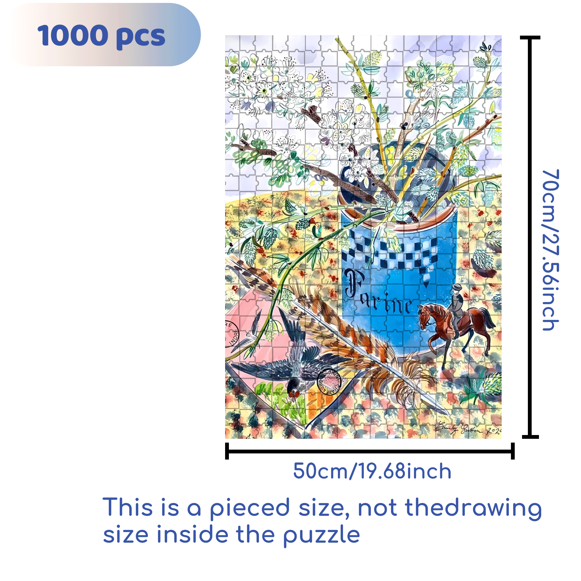 Still Life and Light 7 500pcs/1000pcs Jigsaw Puzzle, Scratch-Resistant, Interactive Family Game & Brain-Boosting DIY Decor, Perfect for Halloween, Christmas & New Year Gifts, Family Puzzle Game
